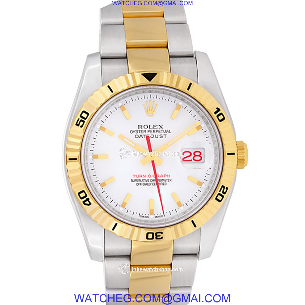 Rolex 116263 Turn-O-Graph Automatic Unisex Stainless Steel 2