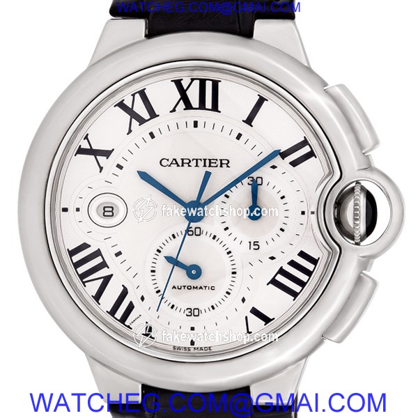Cartier W6920005 Ballon Bleu Automatic Male 18k White Gold 2