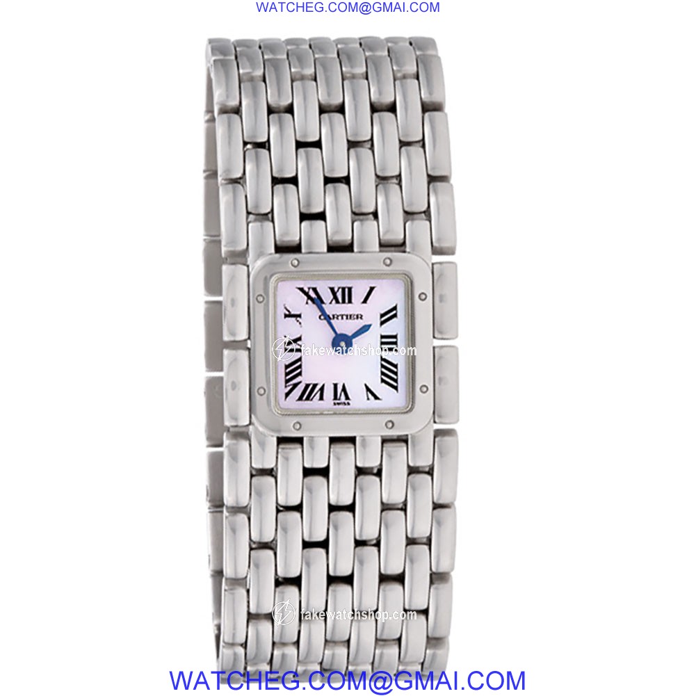 Cartier 2420 Ruban Quartz Female Stainless Steel 2