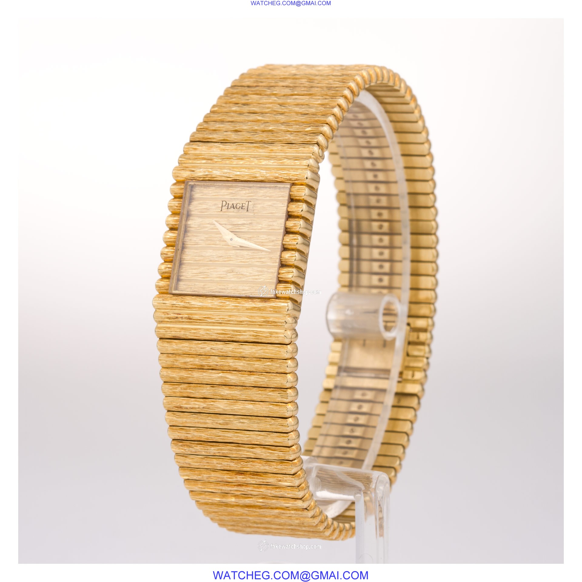 Piaget 7131C516 Emperador Quartz Unisex 18k Yellow Gold 2
