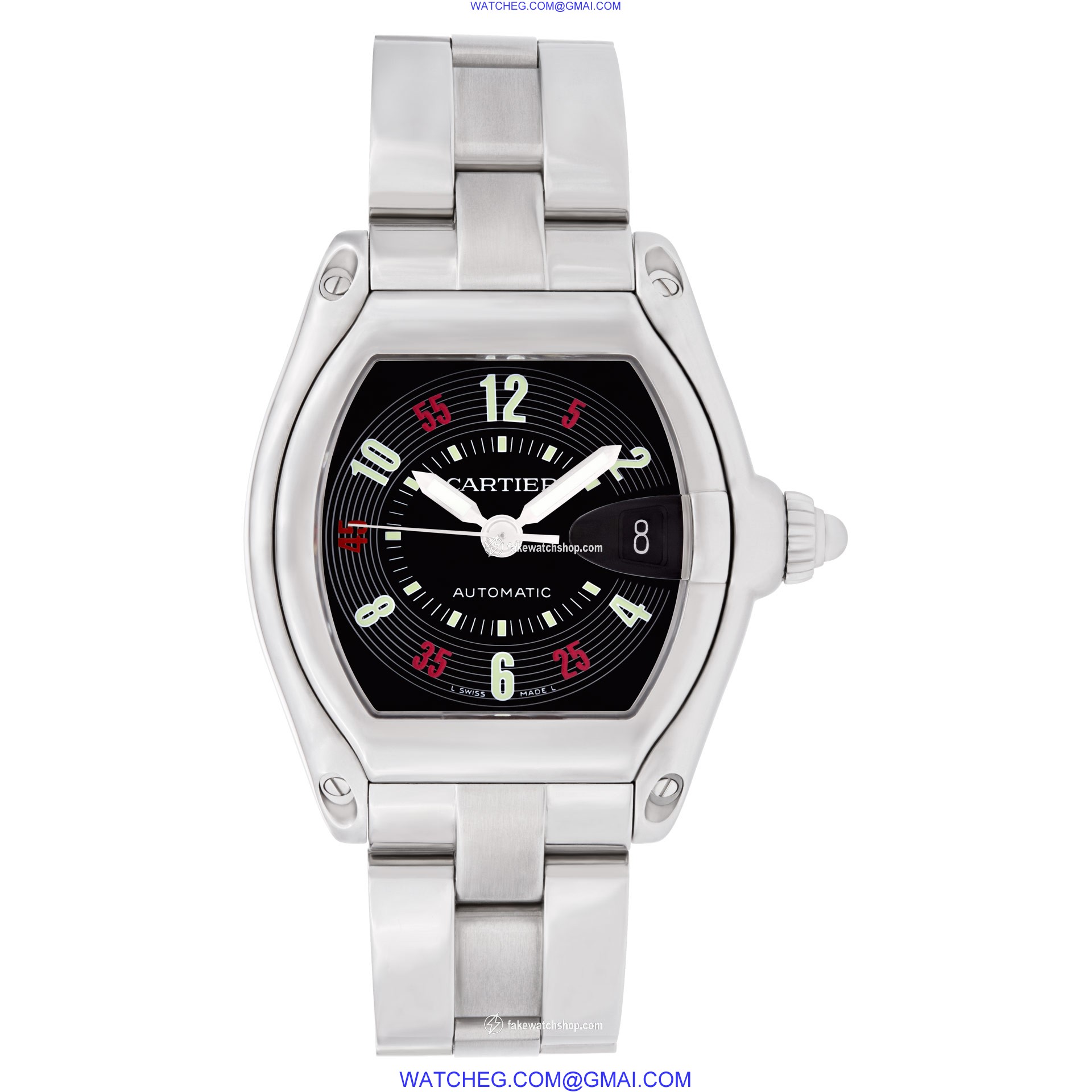 Cartier w62002v3 Roadster Automatic Male Stainless Steel 2