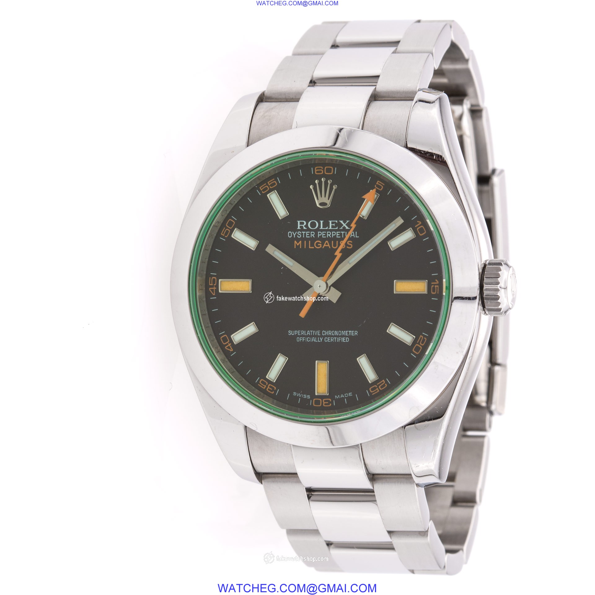 Rolex 116400 Milgauss Automatic Male Stainless Steel 2