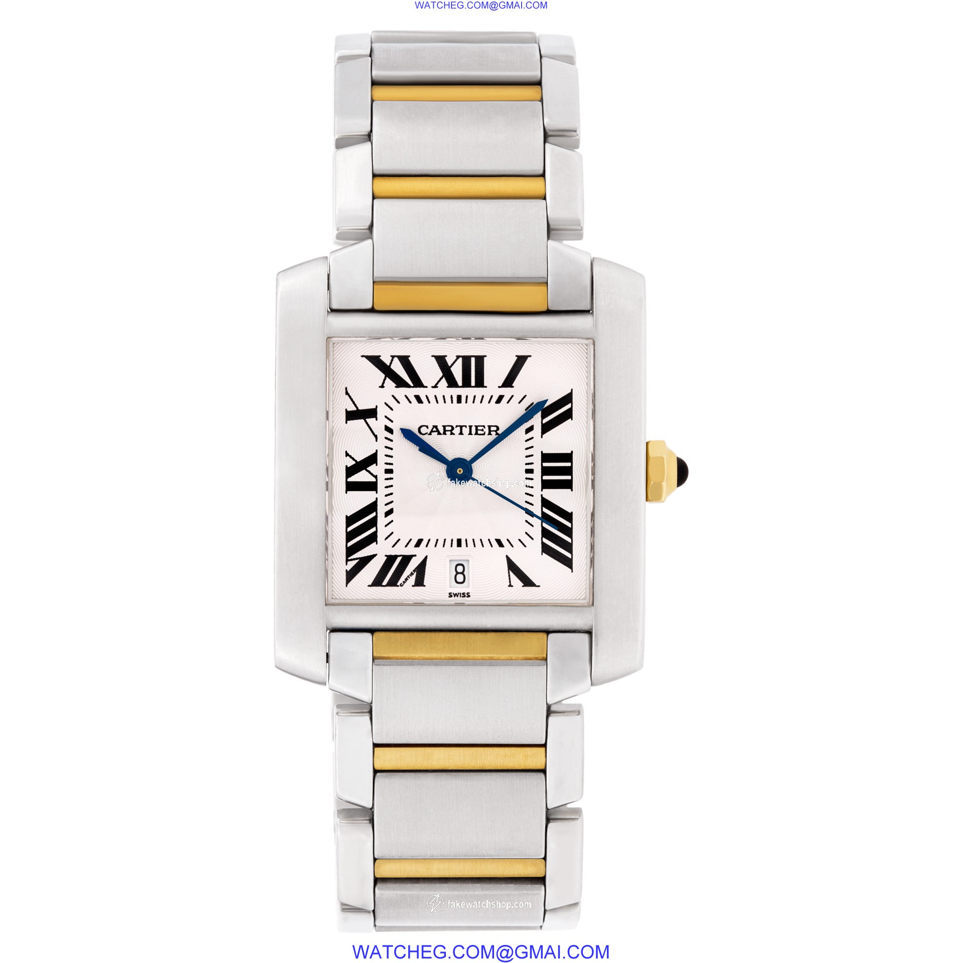 Cartier W51005Q4 Tank Francaise Automatic Male Stainless Steel 2