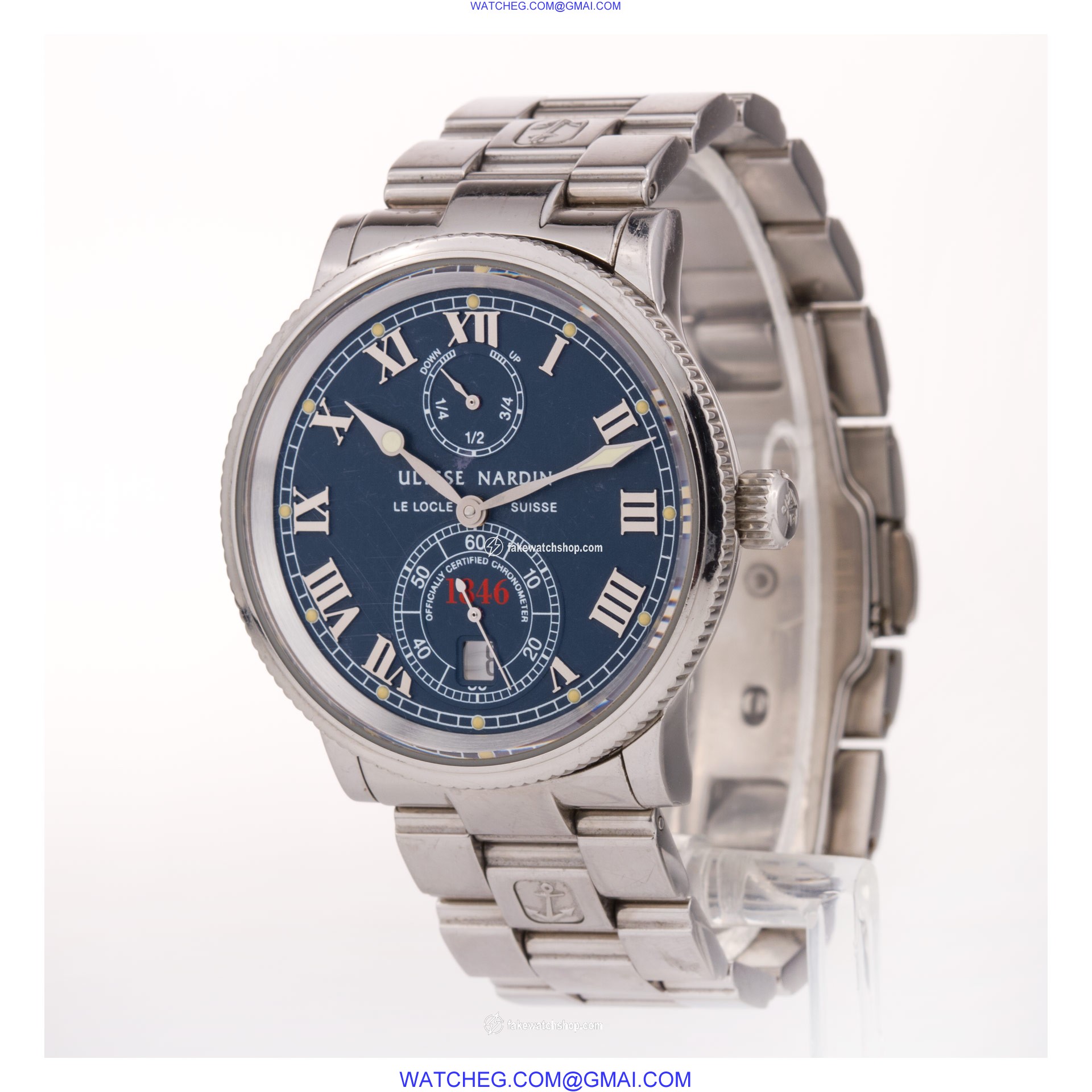 Ulysse Nardin 263-22-7/40 Marine Chronometer Automatic Male Stainless Steel 2