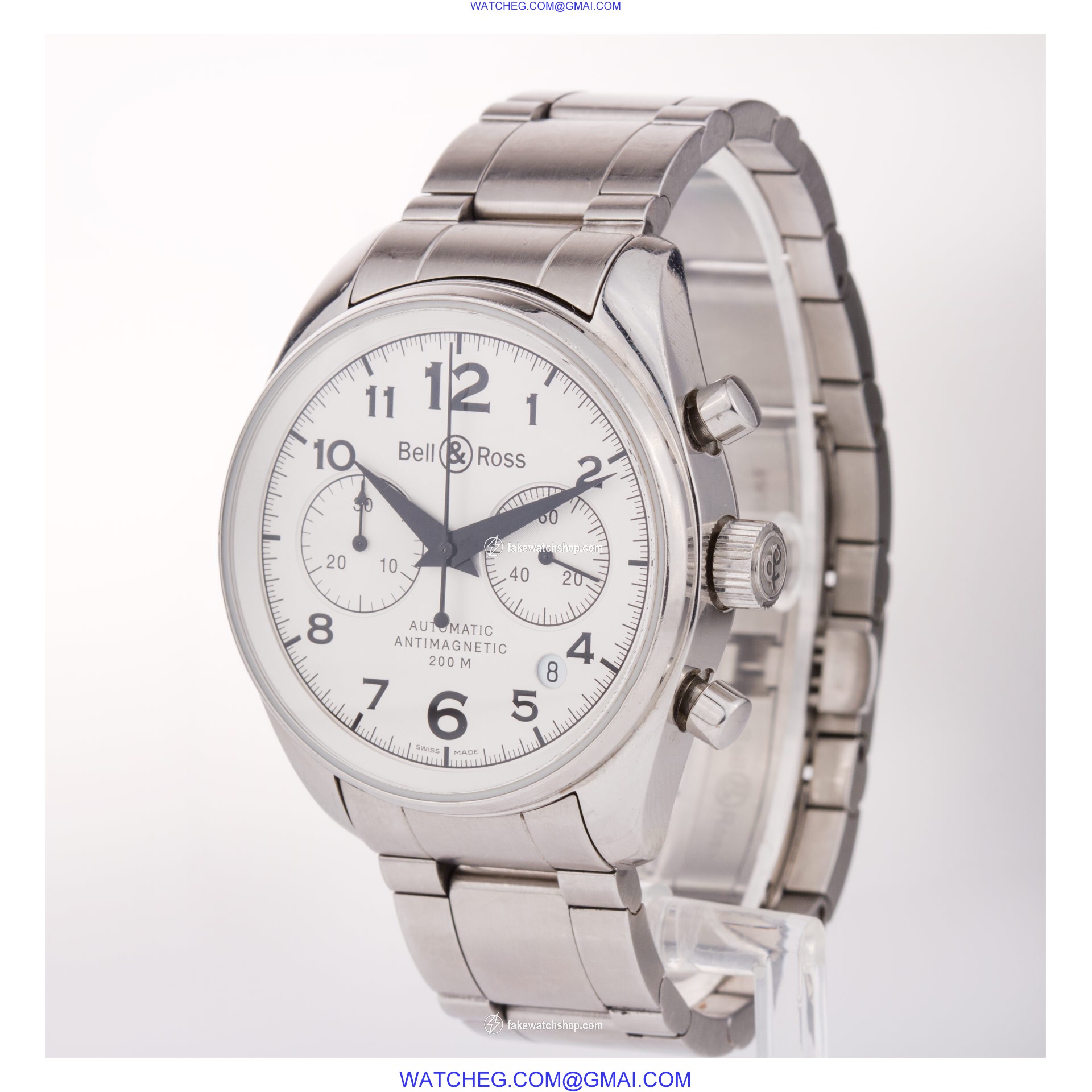 Bell & Ross BR-126 vintage 126 Automatic Male Stainless Steel 2