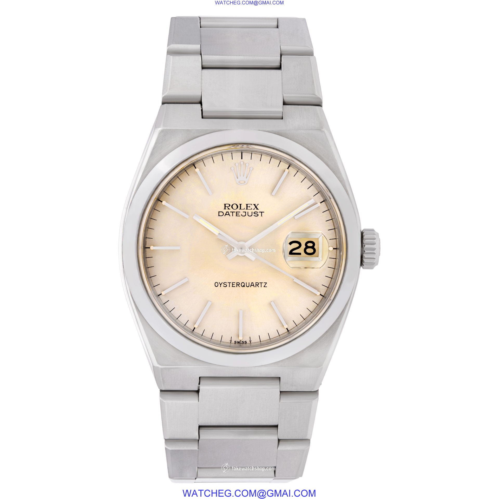Rolex 17000 Datejust Quartz Unisex Stainless Steel 2