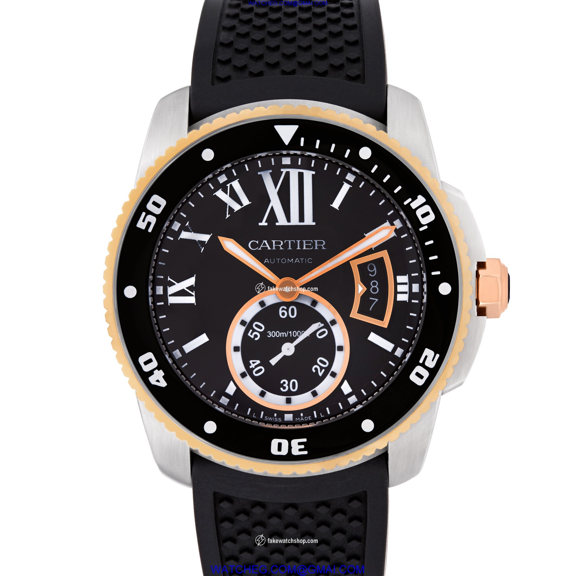 Cartier W7100055 Calibre Automatic Male Stainless Steel 2