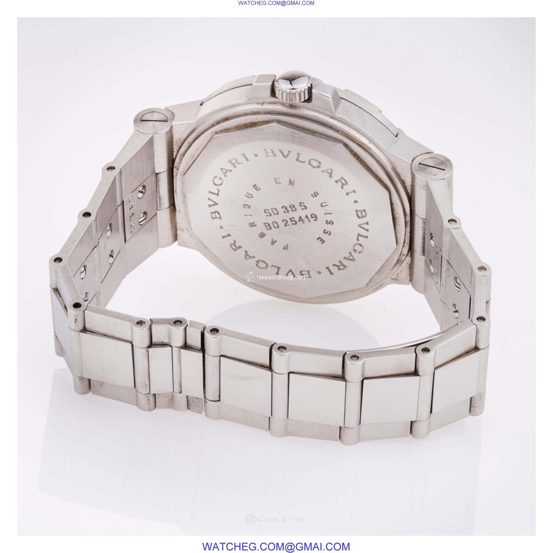 Bvlgari SD 385 Diagono Automatic Unisex Stainless Steel 2