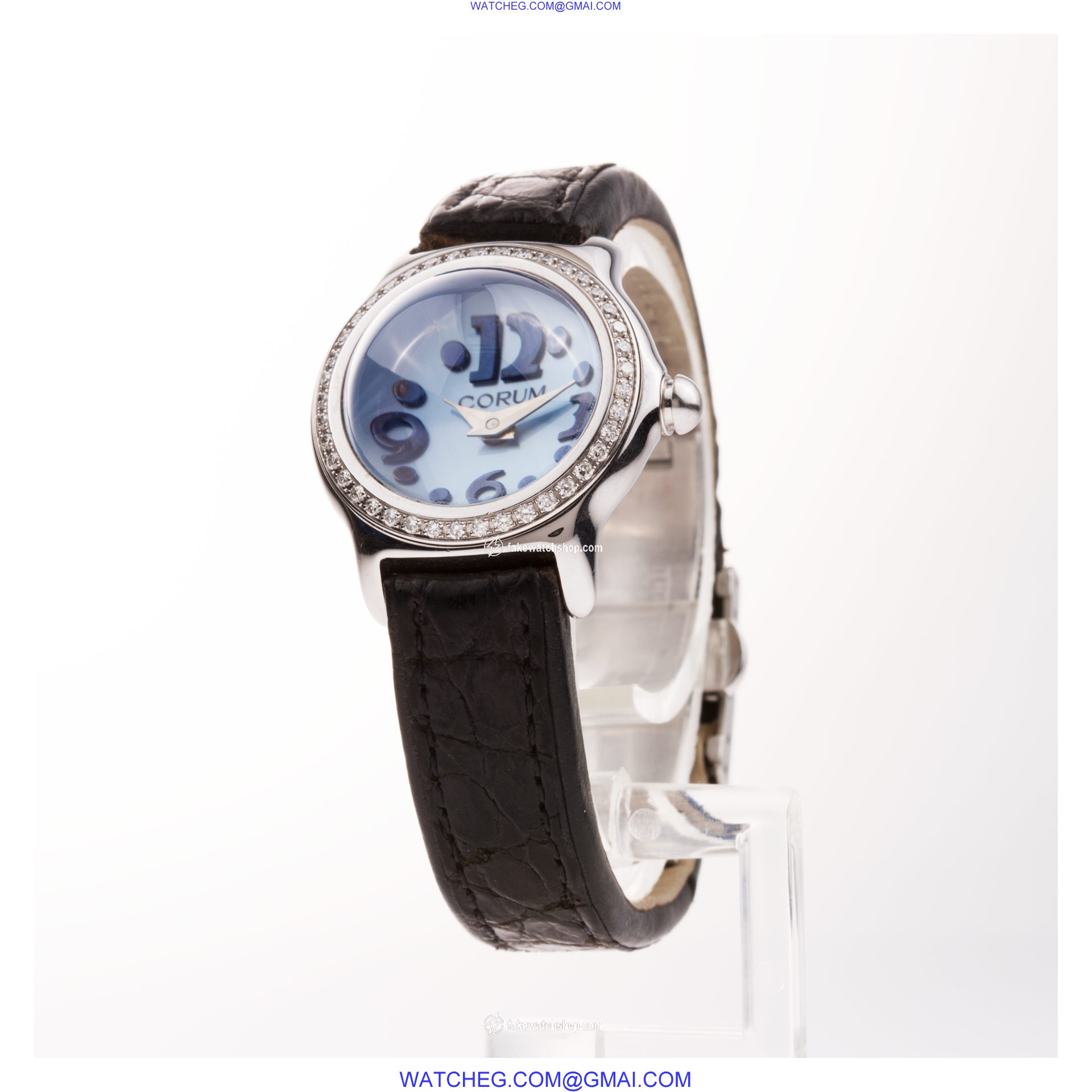 Corum 812450 Bubble Quartz Female Stainless Steel 2