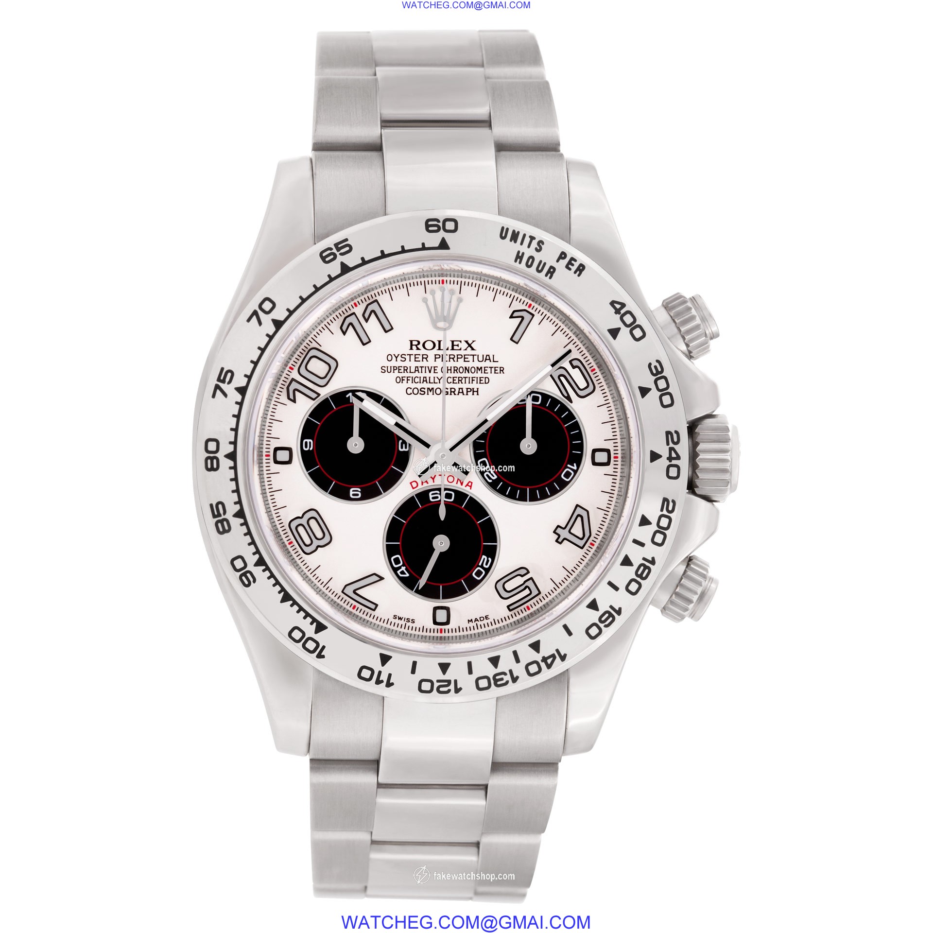 Rolex 116509 Daytona Automatic Male 18k White Gold 2