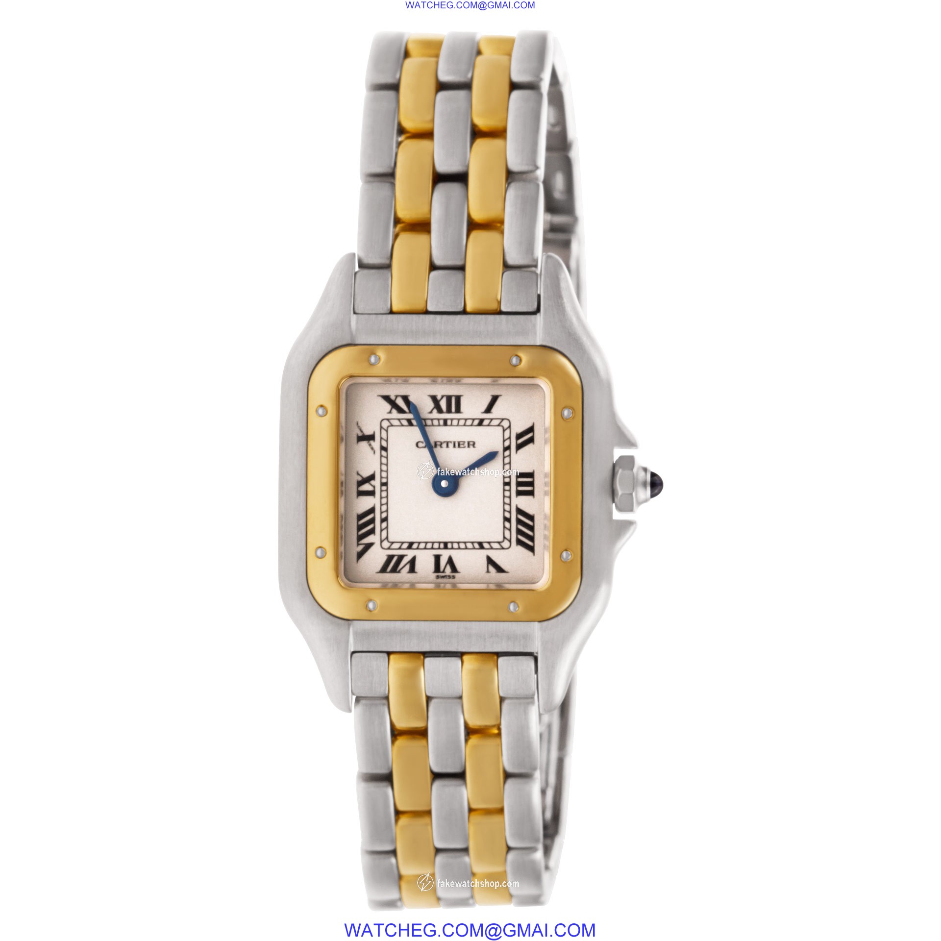 Cartier 1120 Panthere Quartz Female 18k gold & Stainless Steel 2