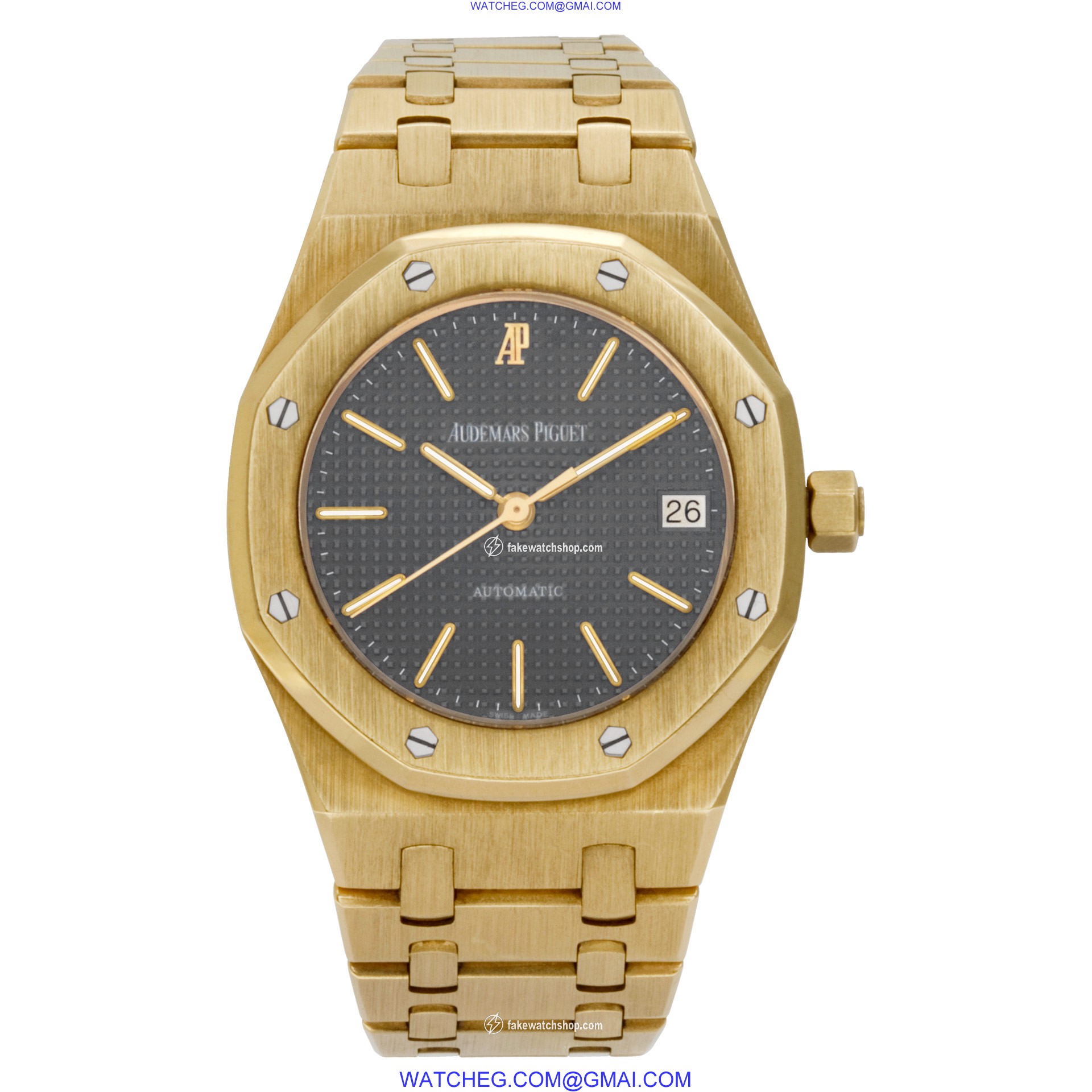 Audemars Piguet d60765 Royal Oak Automatic Unisex 18k yellow gold 2