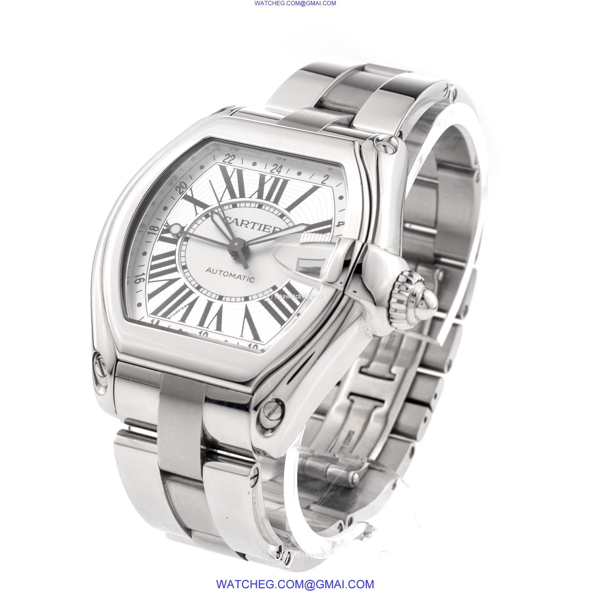 Cartier W62032X6 Roadster Automatic Male Stainless Steel 2