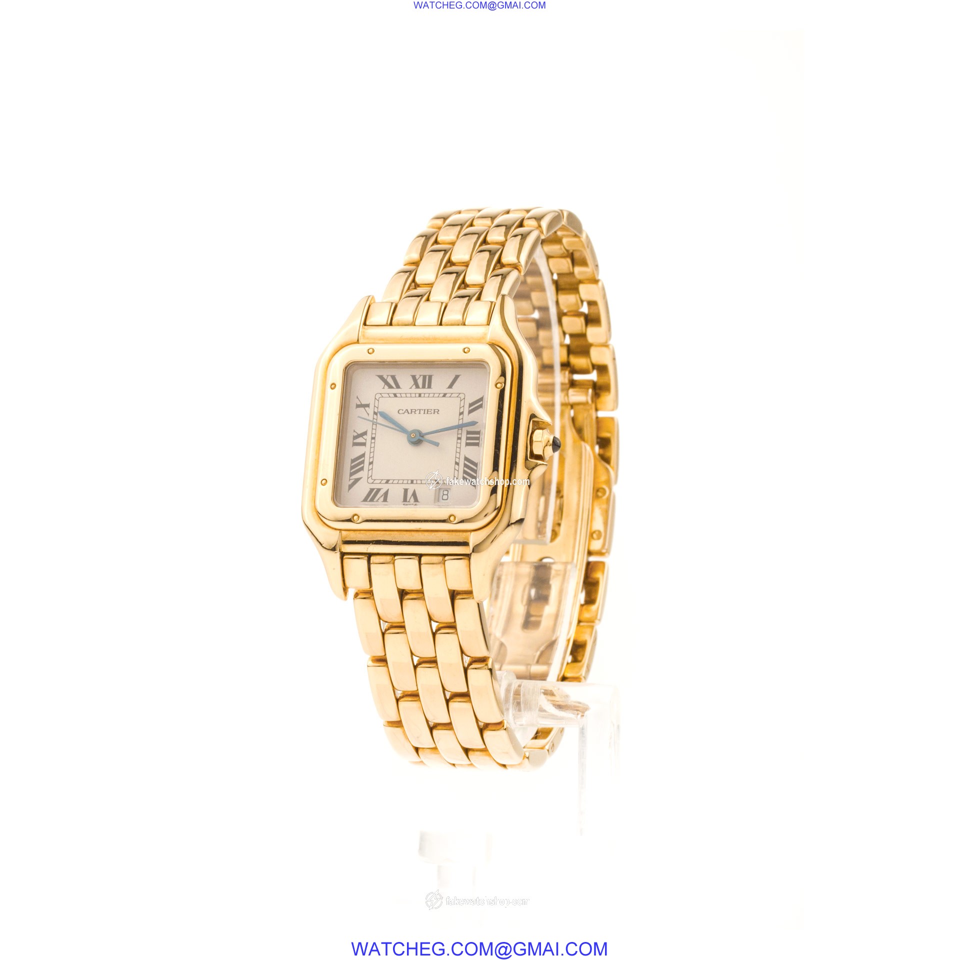 Cartier W25014B9 Panthere Quartz Male 18k yellow gold 2