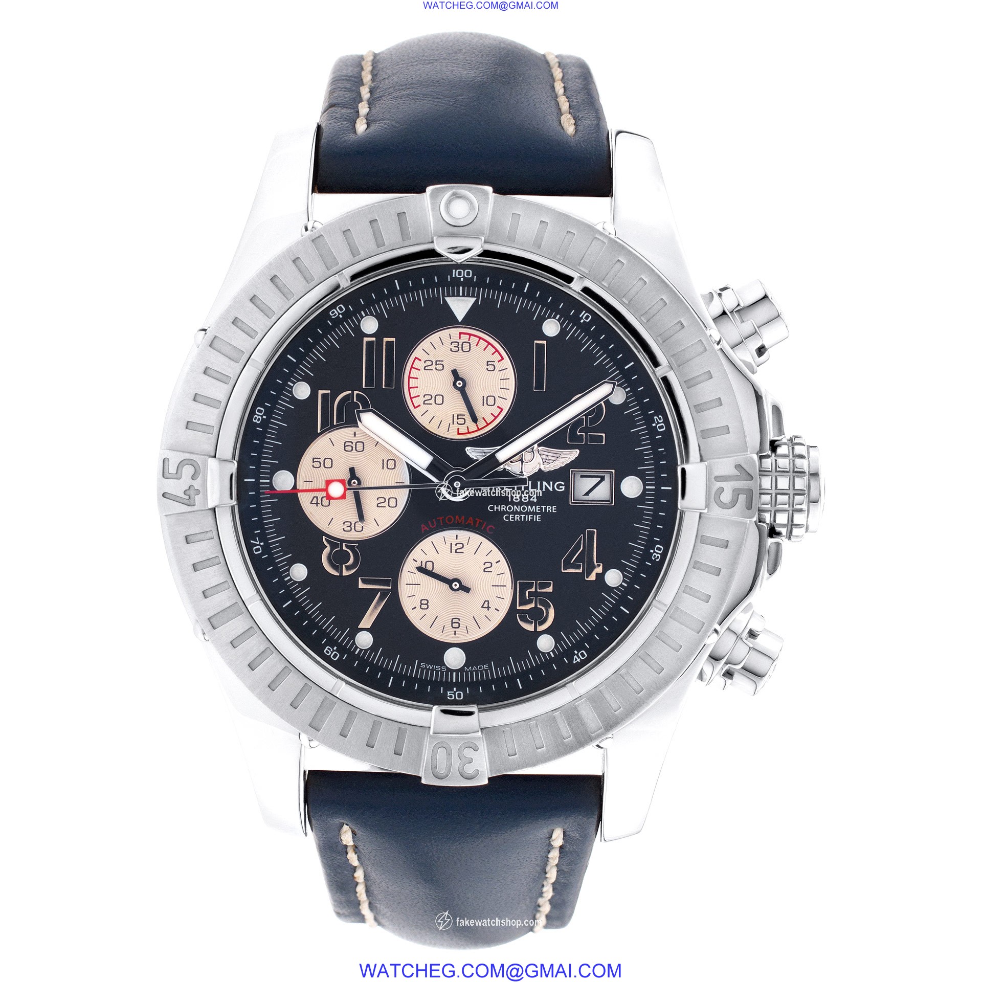 Breitling A13370 Super Avenger Automatic Unisex Stainless Steel 2