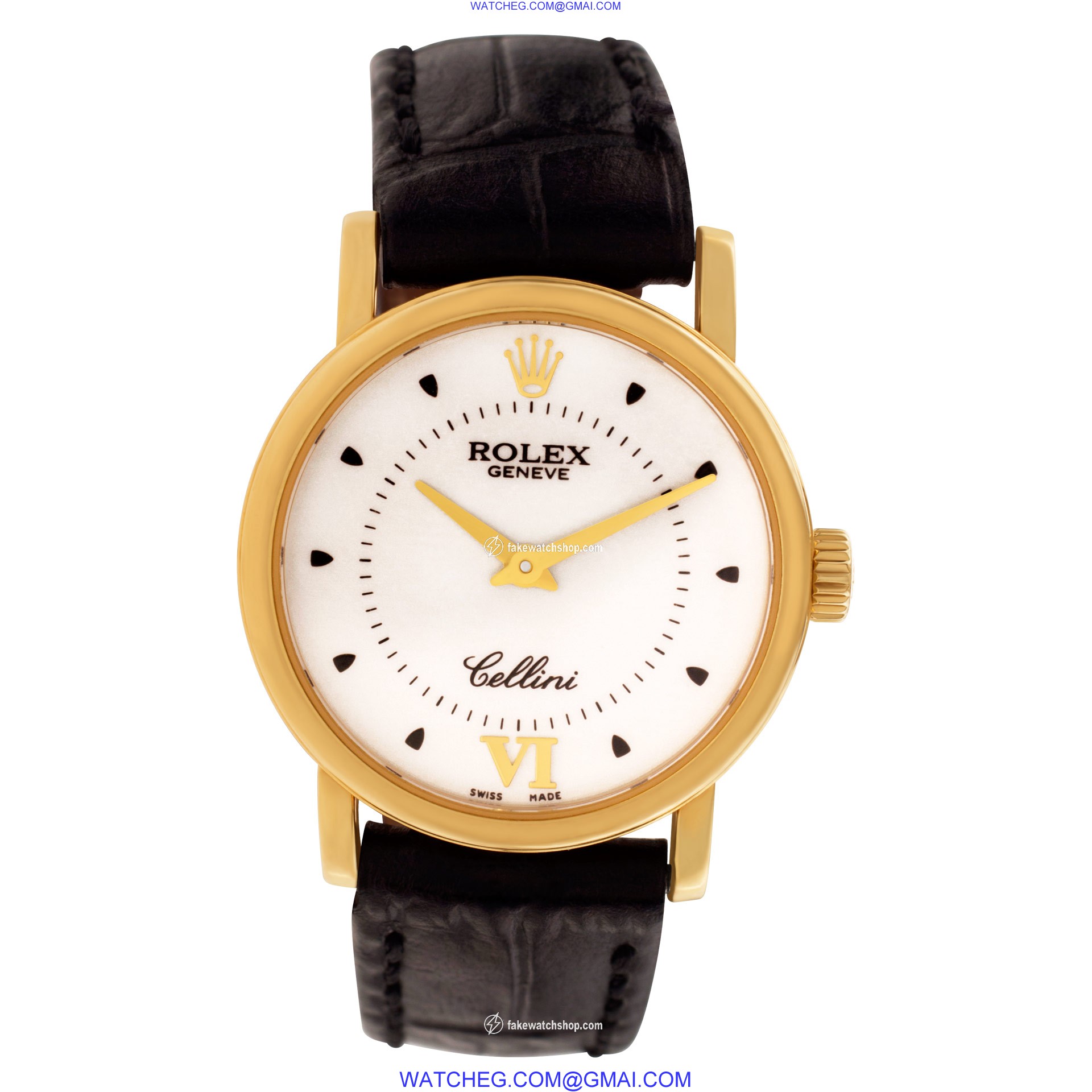 Rolex 6110 Cellini Quartz Female 18k yellow gold 2