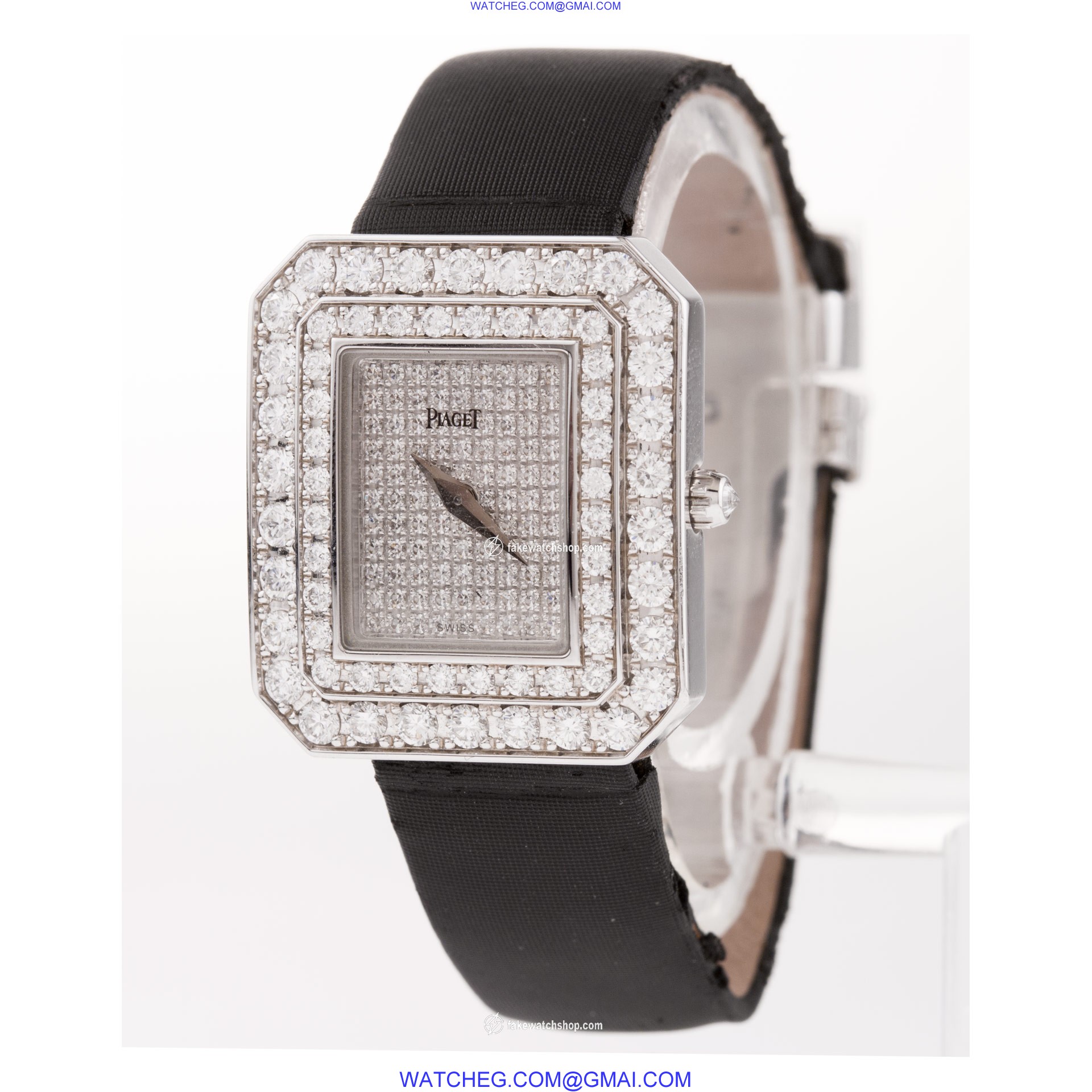 Piaget G0A24034 Protocol Quartz Female 18k White Gold 2