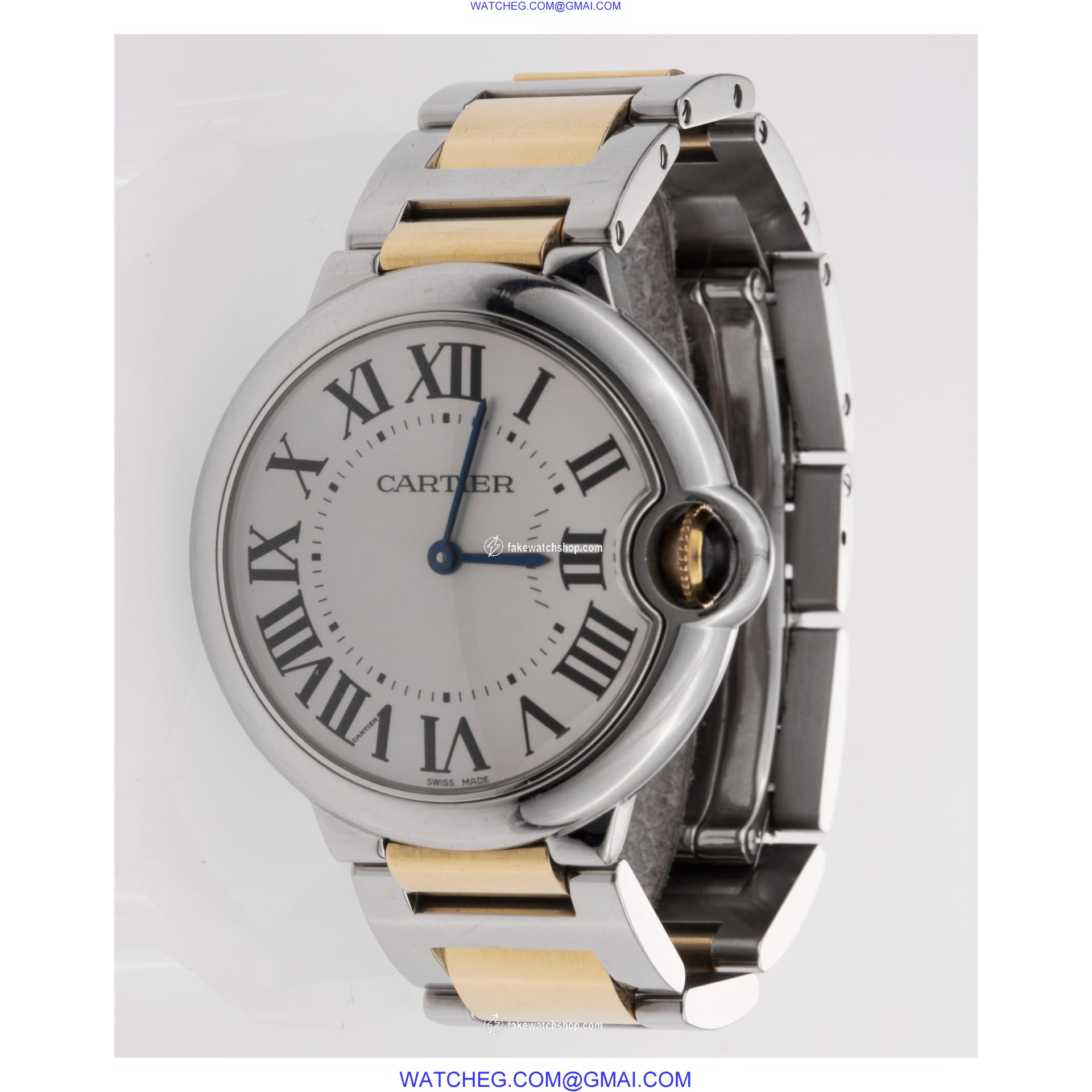 Cartier W69008Z3 Ballon Bleu Quartz Unisex Stainless Steel 2