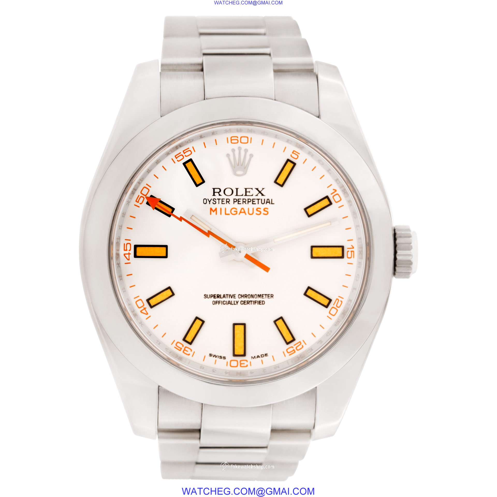 Rolex 116400 Milgauss Automatic Male Stainless Steel 2
