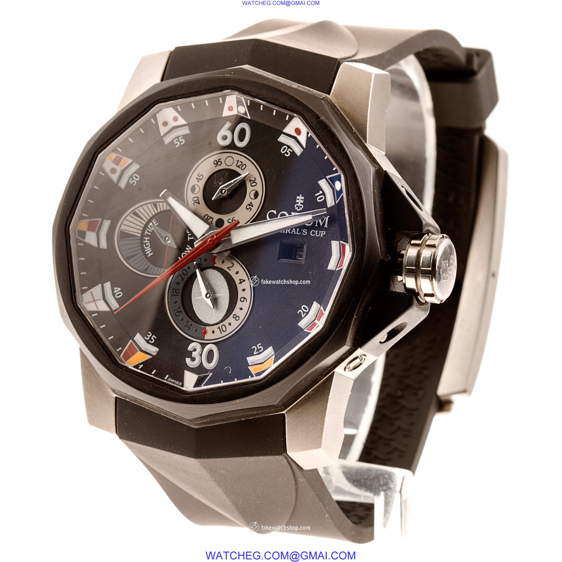 Corum 75393506V791AN52 Admirals Cup Automatic Male Titanium 2