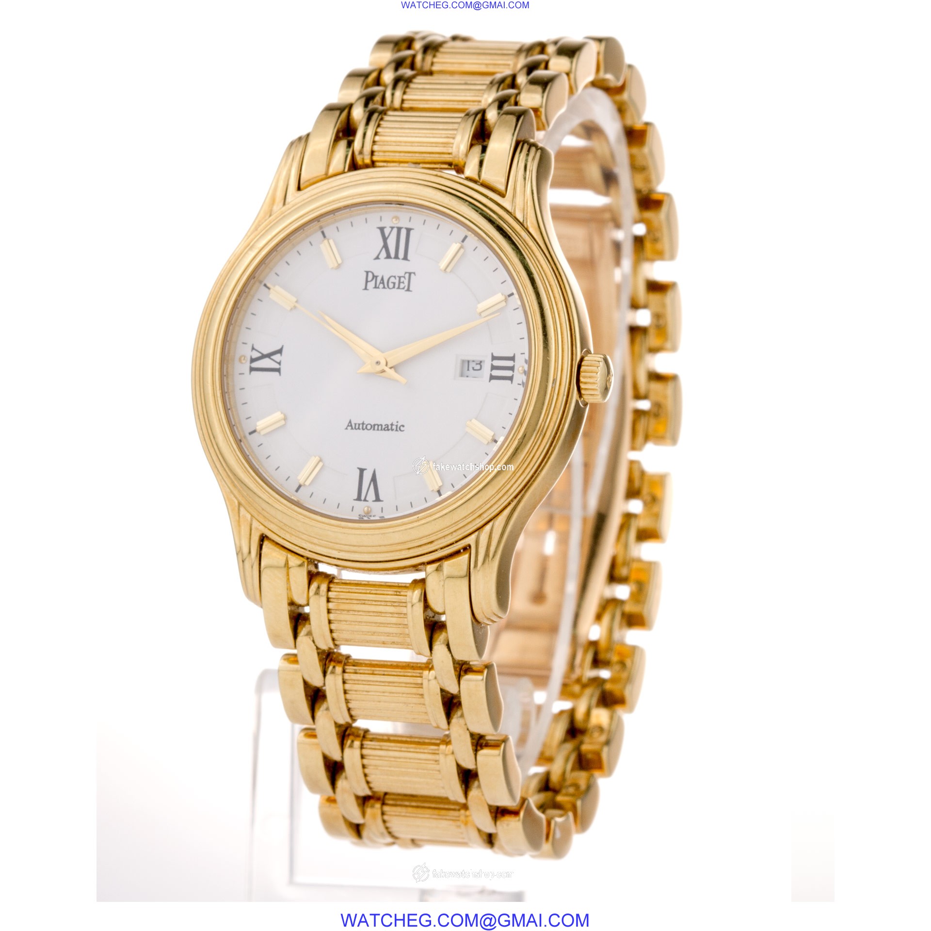 Piaget 24001 M 501 D Polo Automatic Unisex 18k Yellow Gold 2
