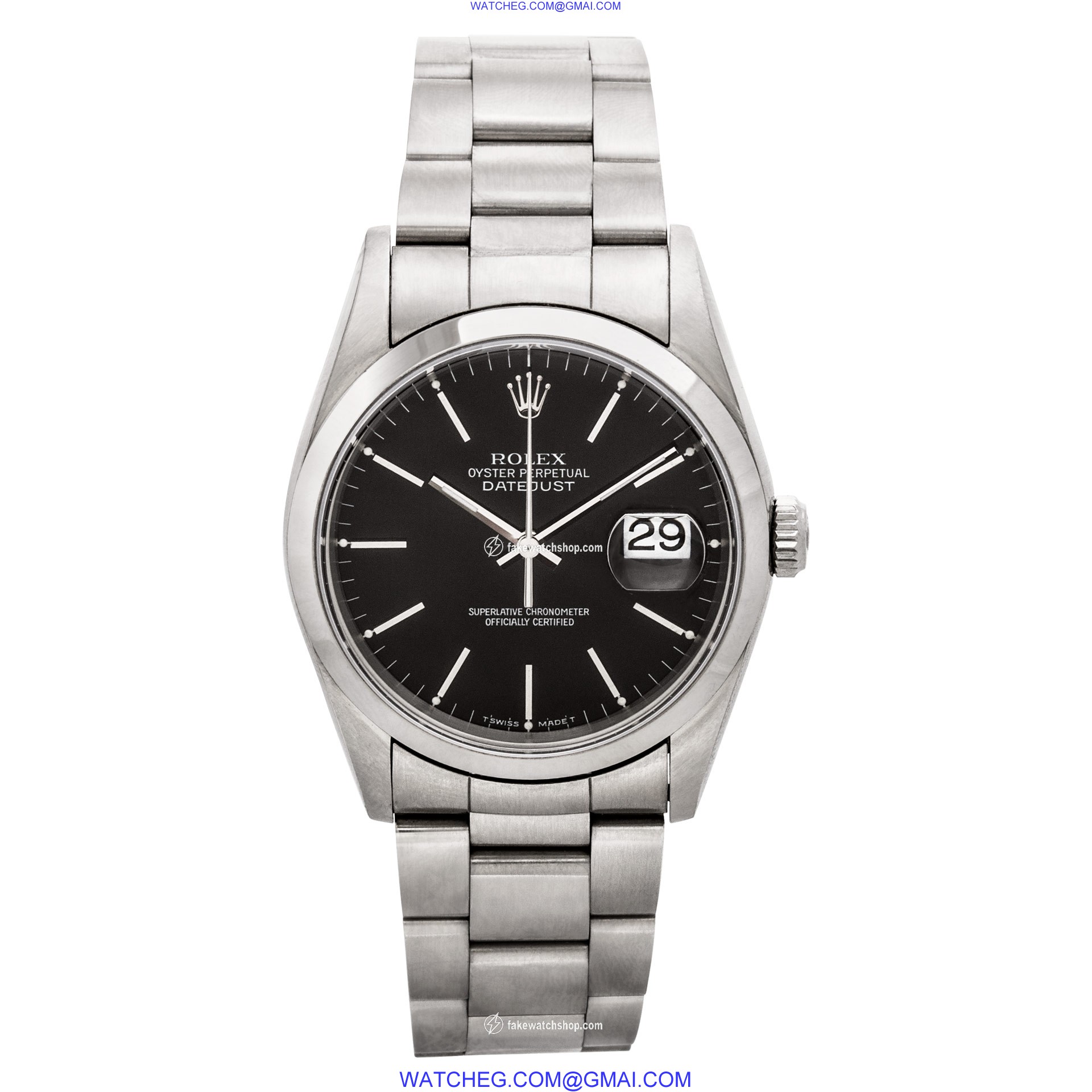 Rolex 16200 Datejust Automatic Unisex Stainless Steel 2