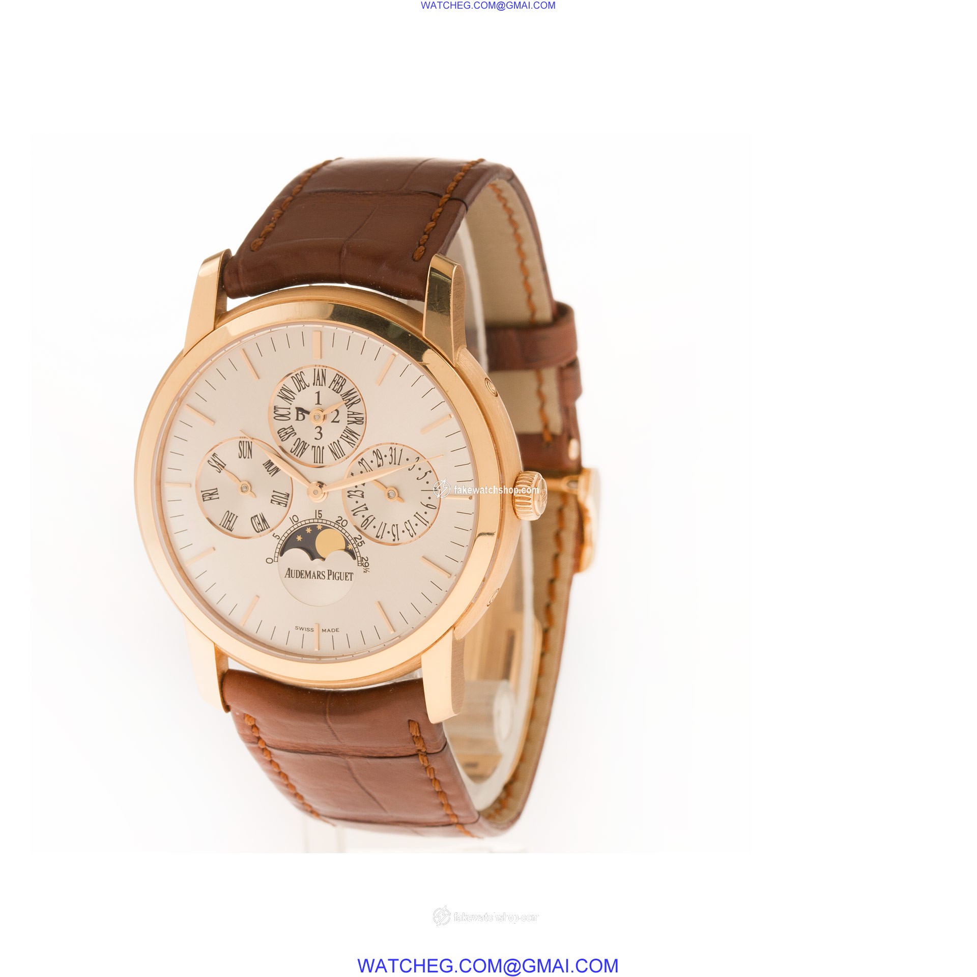 Audemars Piguet 26390OR.OO.D088CR.01 Jules Audemars Automatic Male 18k Pink Gold 2