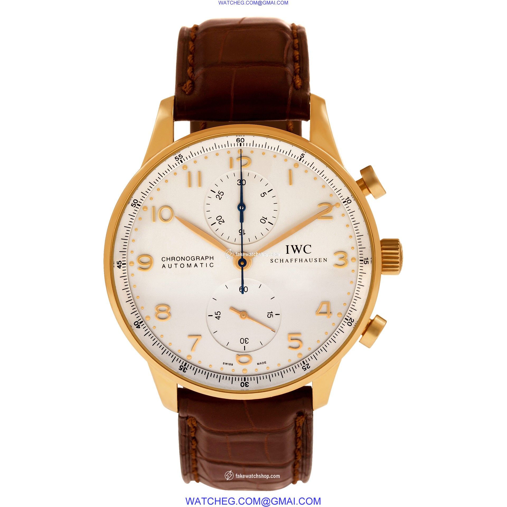 IWC IW371480 Portuguese Automatic Male 18k rose gold 2