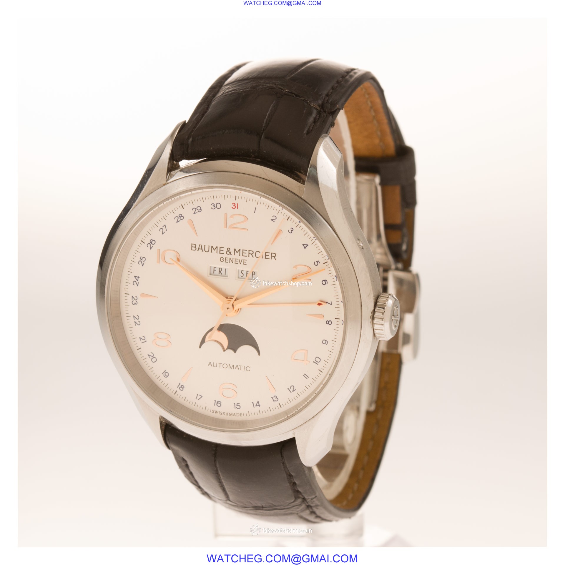 Baume & Mercier 10055 Clifton Automatic Male Stainless Steel 2