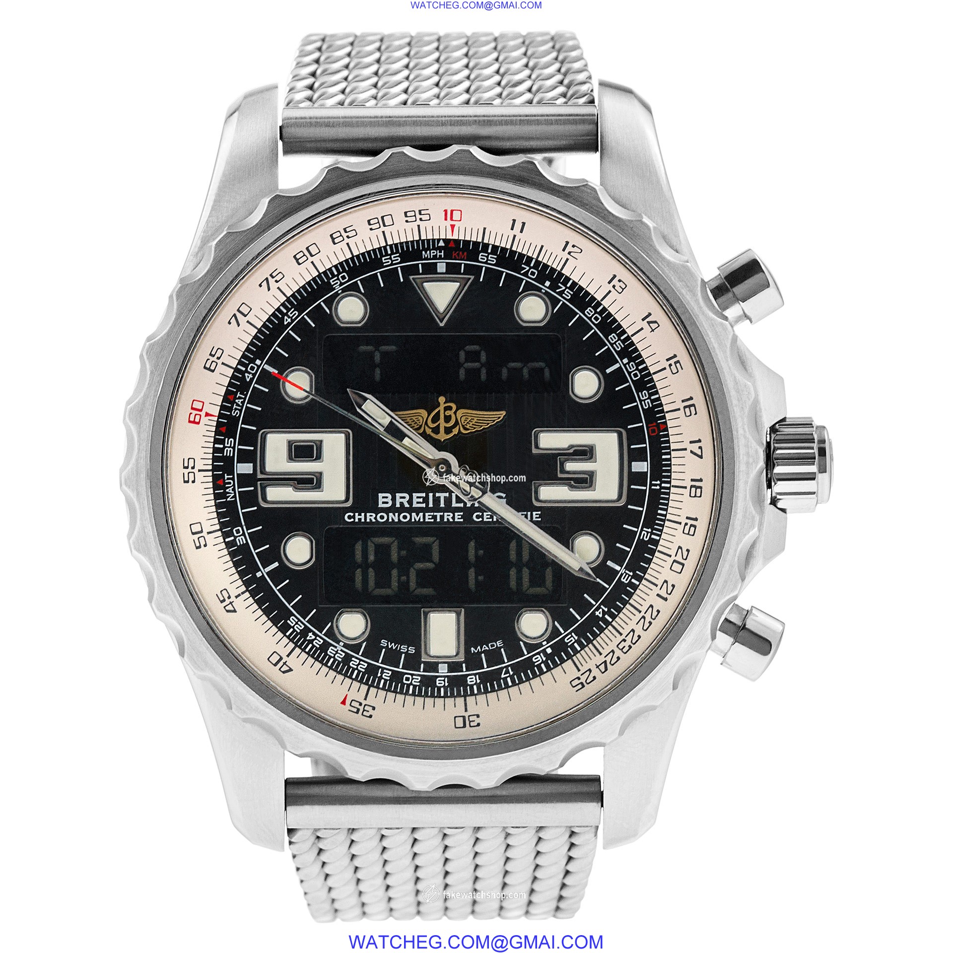 Breitling A78365 Chrono Space Quartz Male Stainless Steel 2