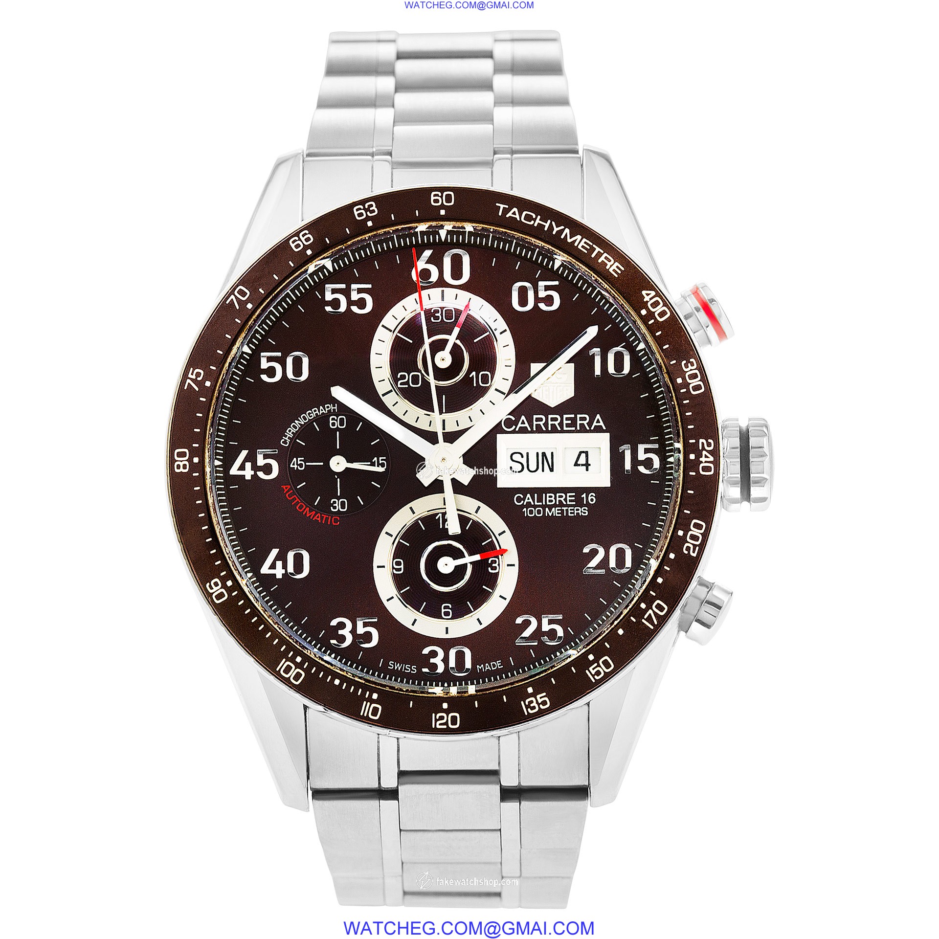 Tag Heuer CV2A12.Ba0796 Carrera Automatic Male Stainless Steel 2