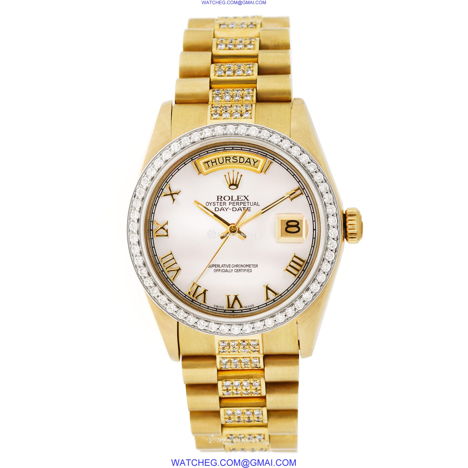 Rolex 18238 Day-Date Automatic Male 18k yellow gold 2