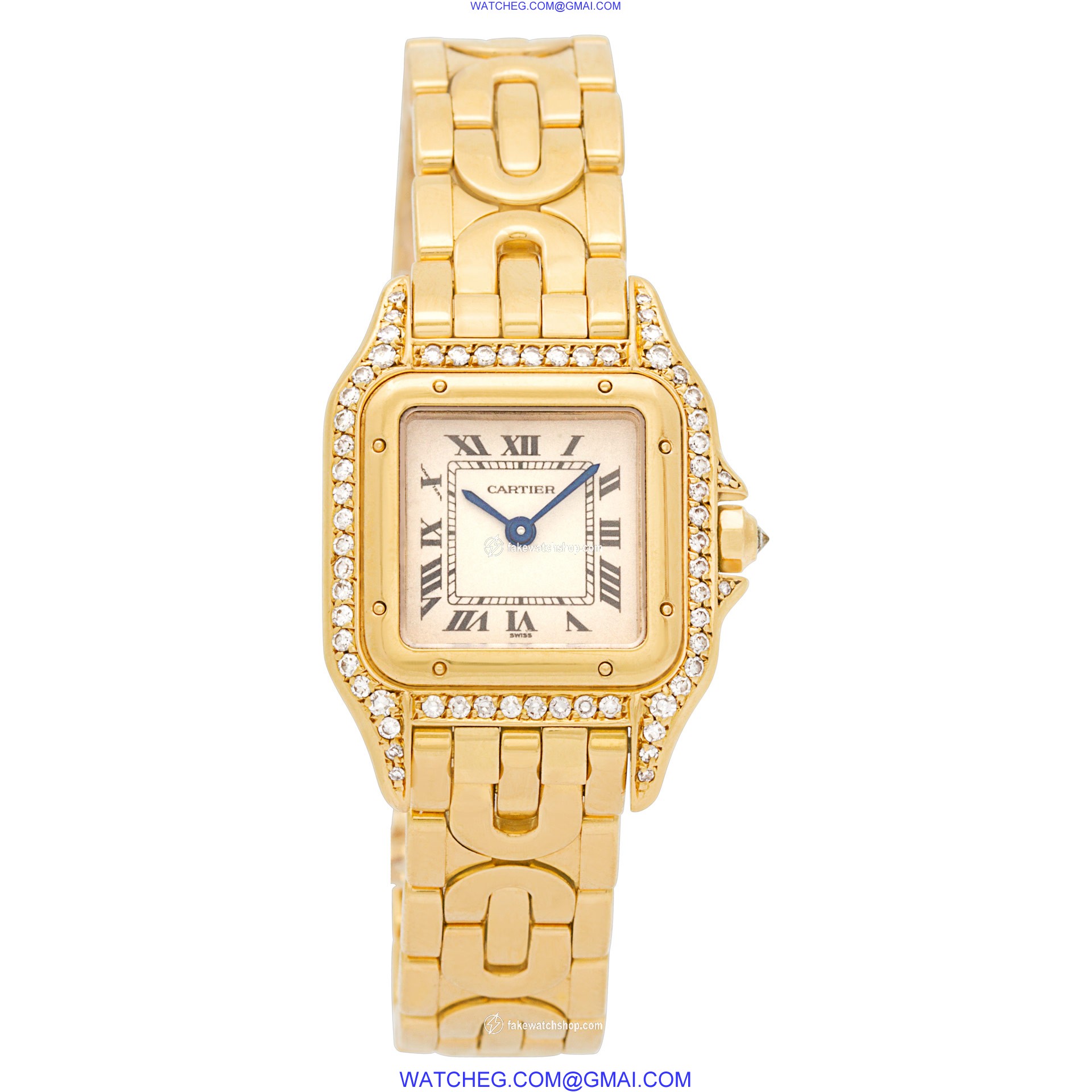 Cartier 866911 Panthere Quartz Female 18k yellow gold 2