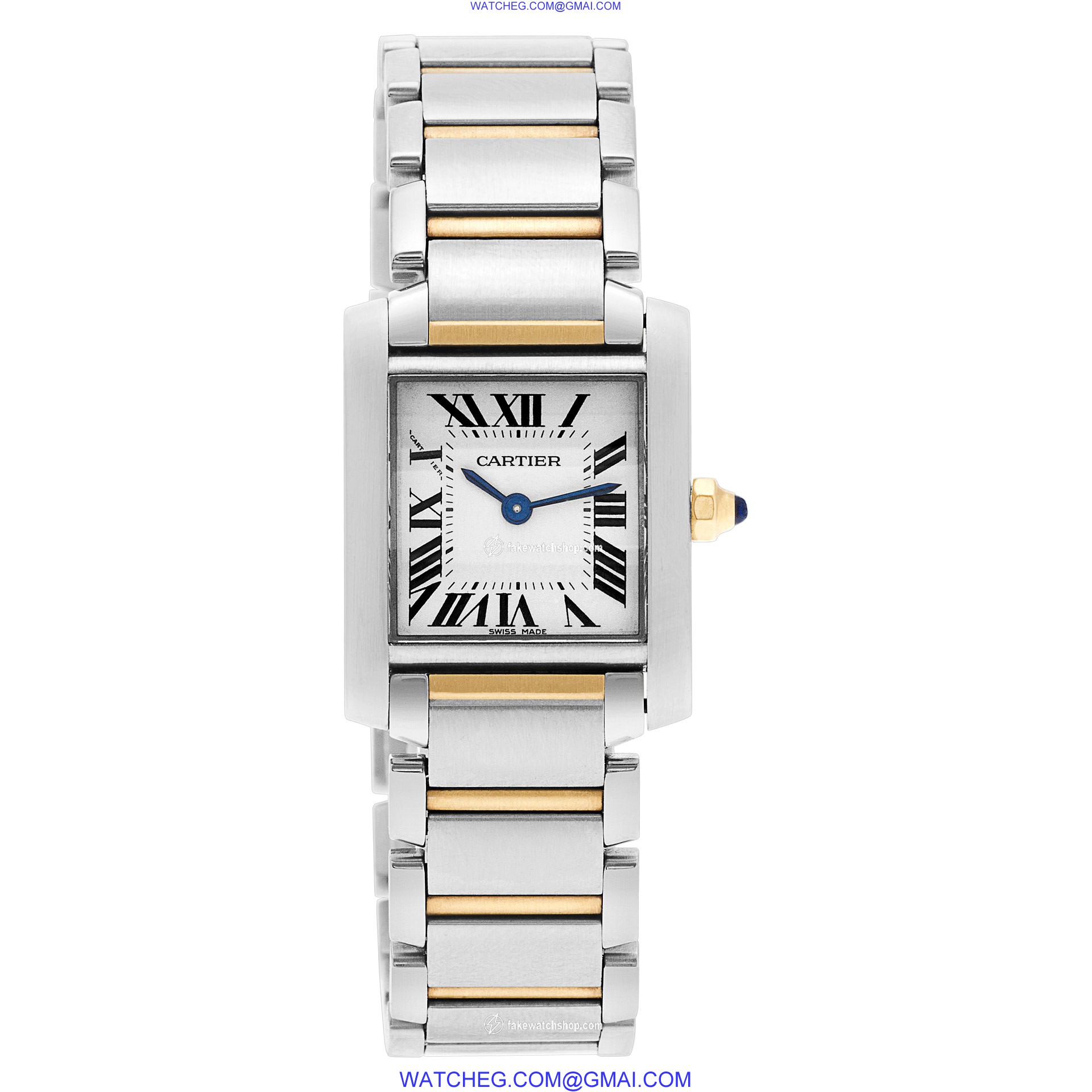 Cartier W51007Q4 Tank Francaise Quartz Female Stainless Steel 2