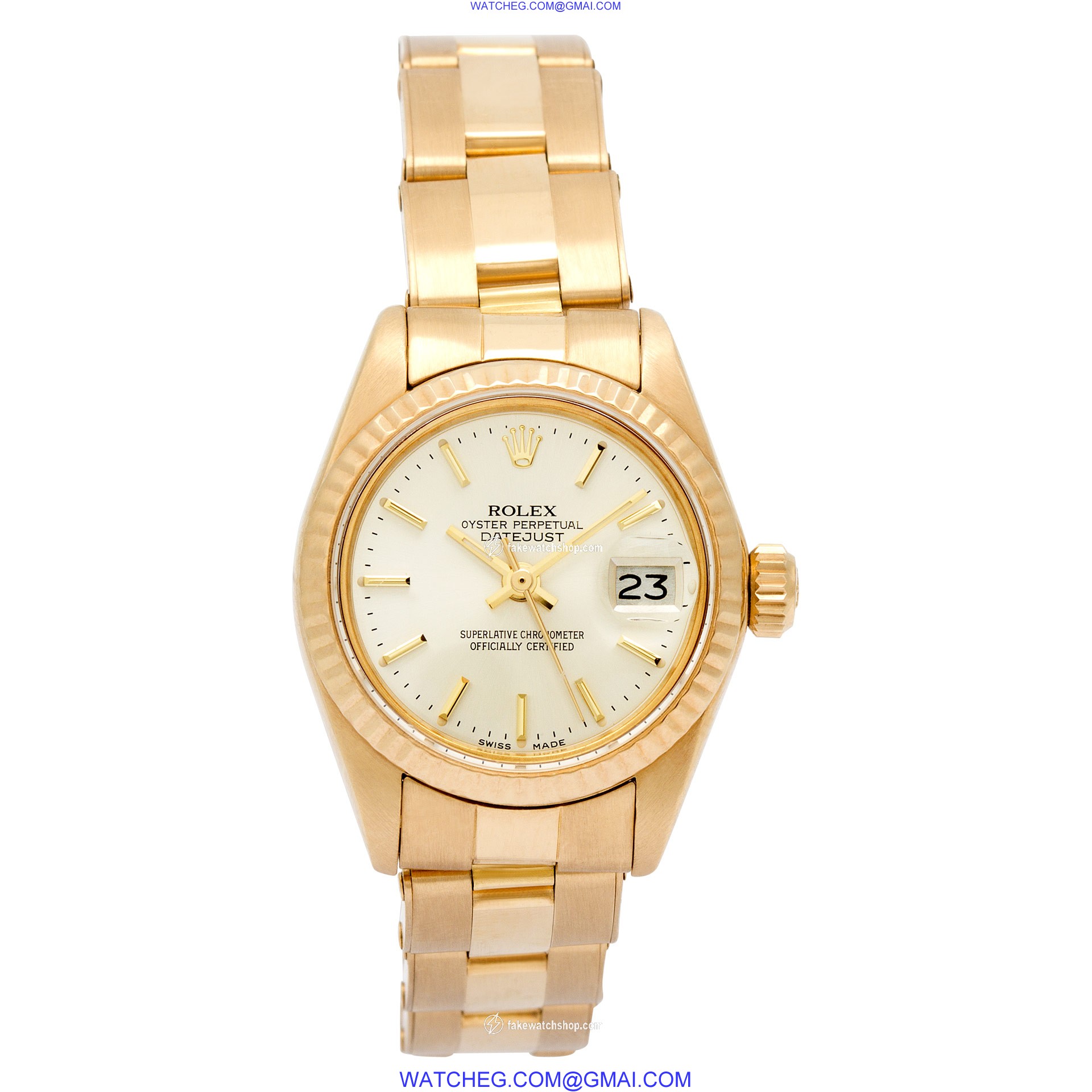 Rolex 6917 Datejust Automatic Female 18k yellow gold 2