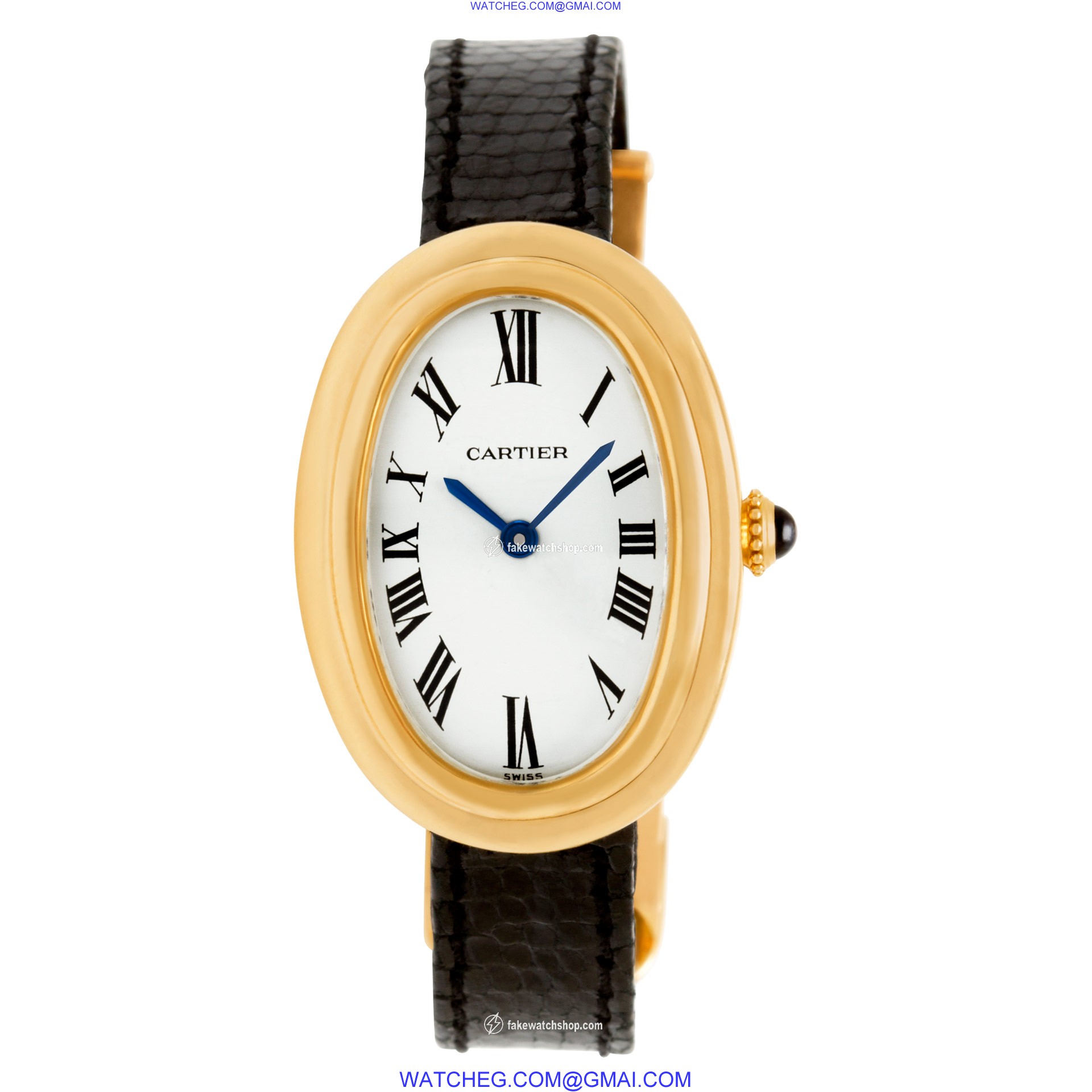 Cartier 60012 Baignoire Manual Female 18k yellow gold 2