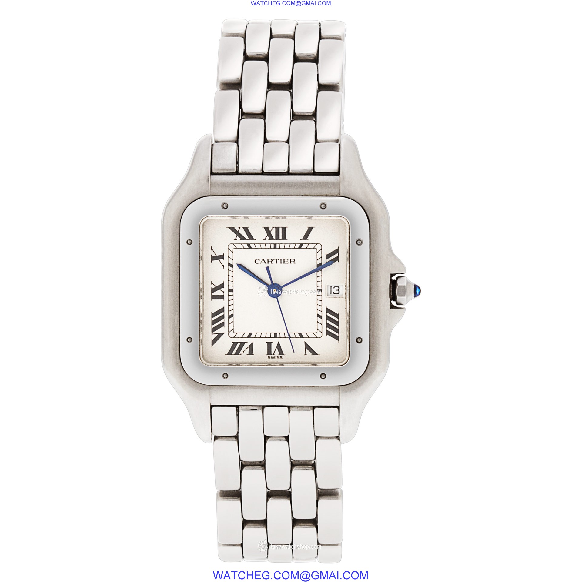 Cartier W25032P5 Panthere Quartz Male Stainless Steel 2