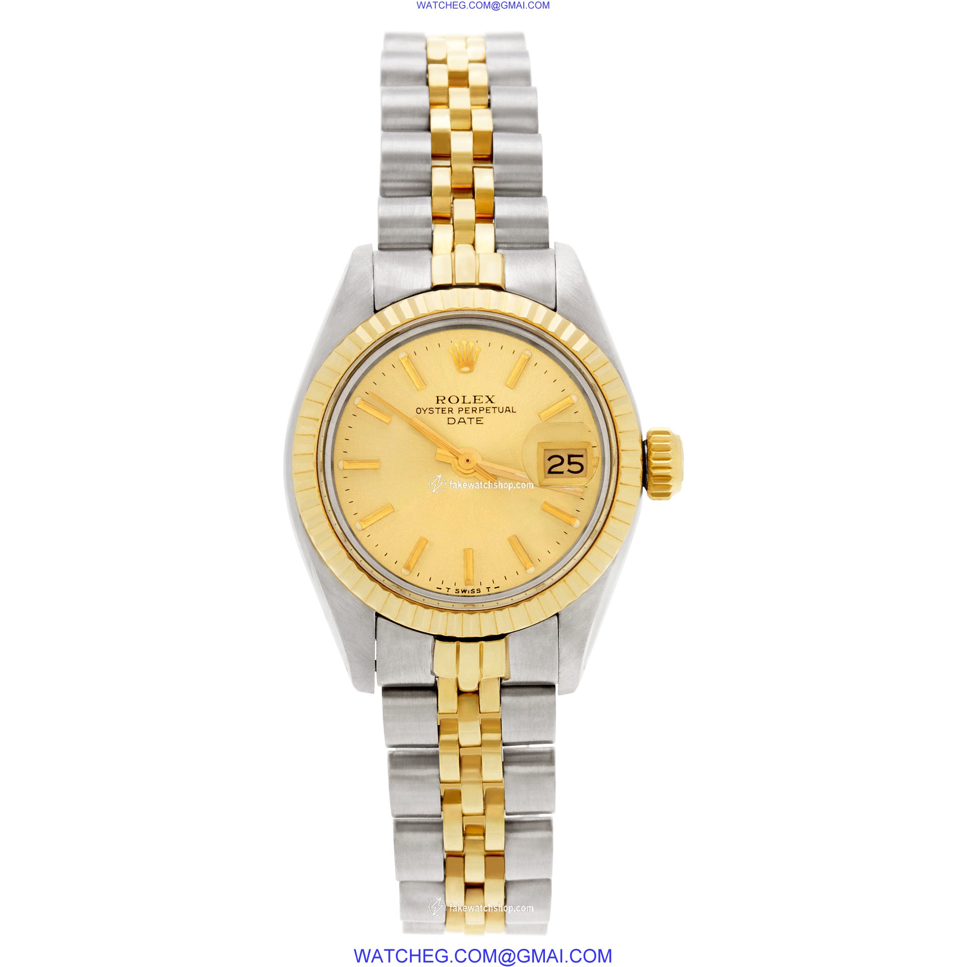 Rolex 6917 Datejust Automatic Female 14k gold & Stainless Steel 2
