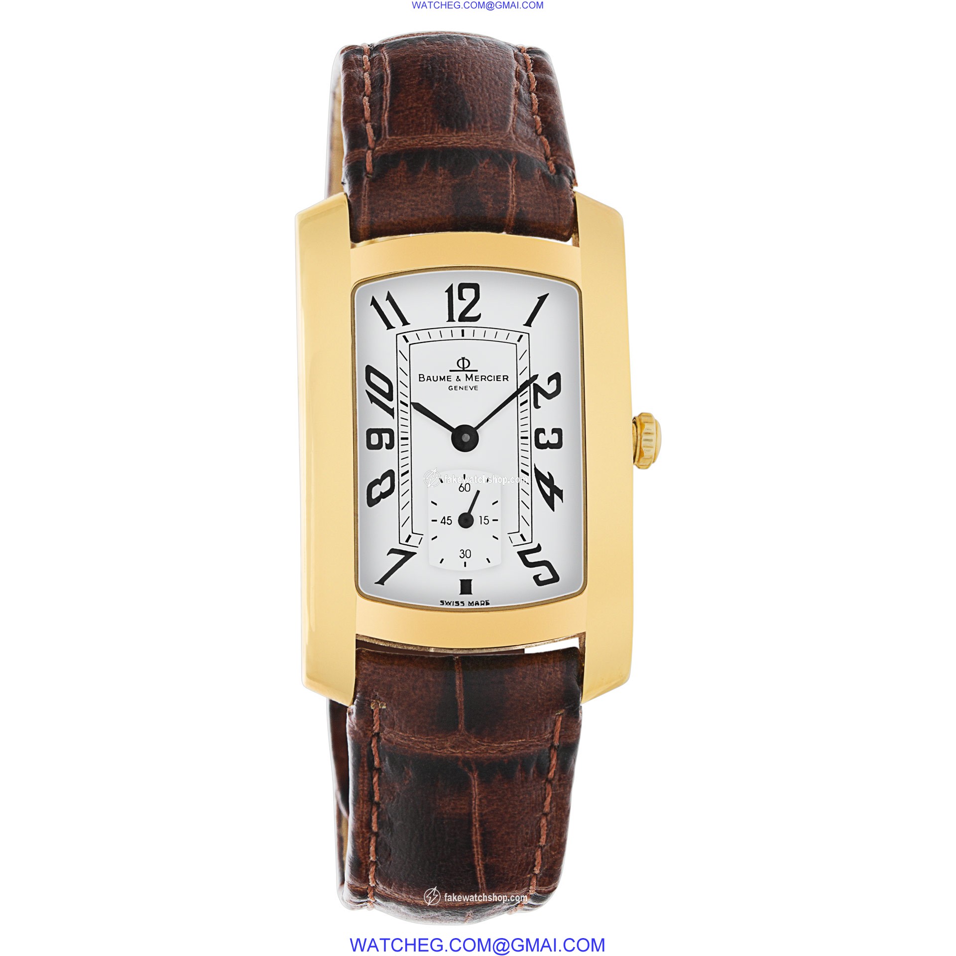 Baume & Mercier mvd045224 Hampton Milleis Quartz Unisex 18k yellow gold 2