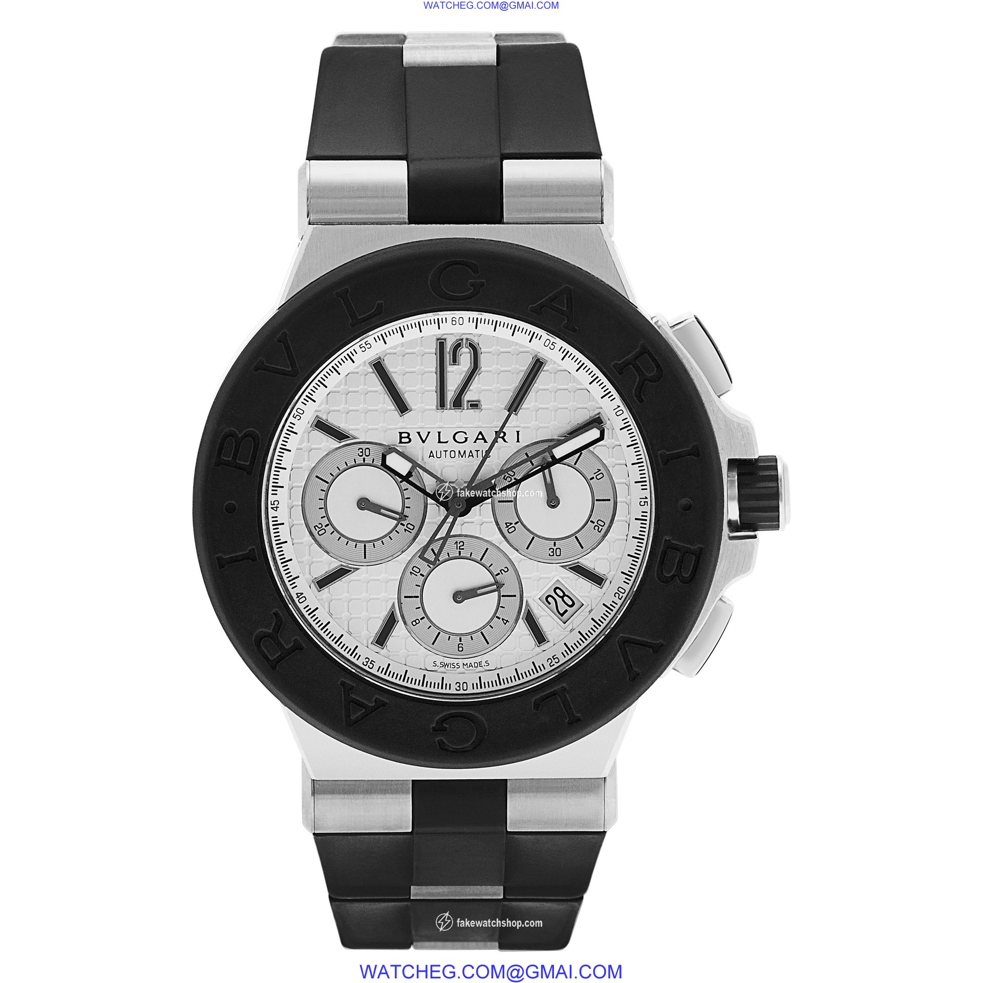 Bvlgari DG 42 SV CH Diagono Automatic Male Stainless Steel 2