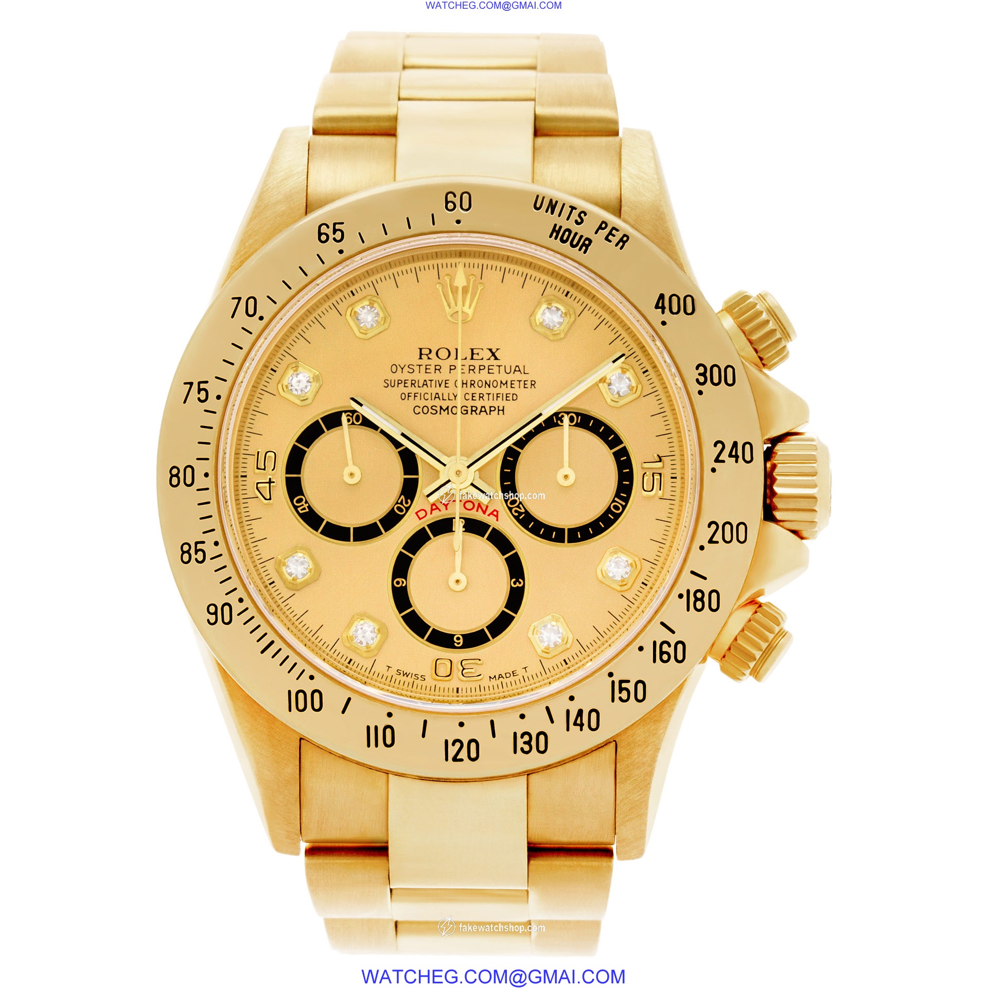 Rolex 16528 Daytona Automatic Male 18k yellow gold 2