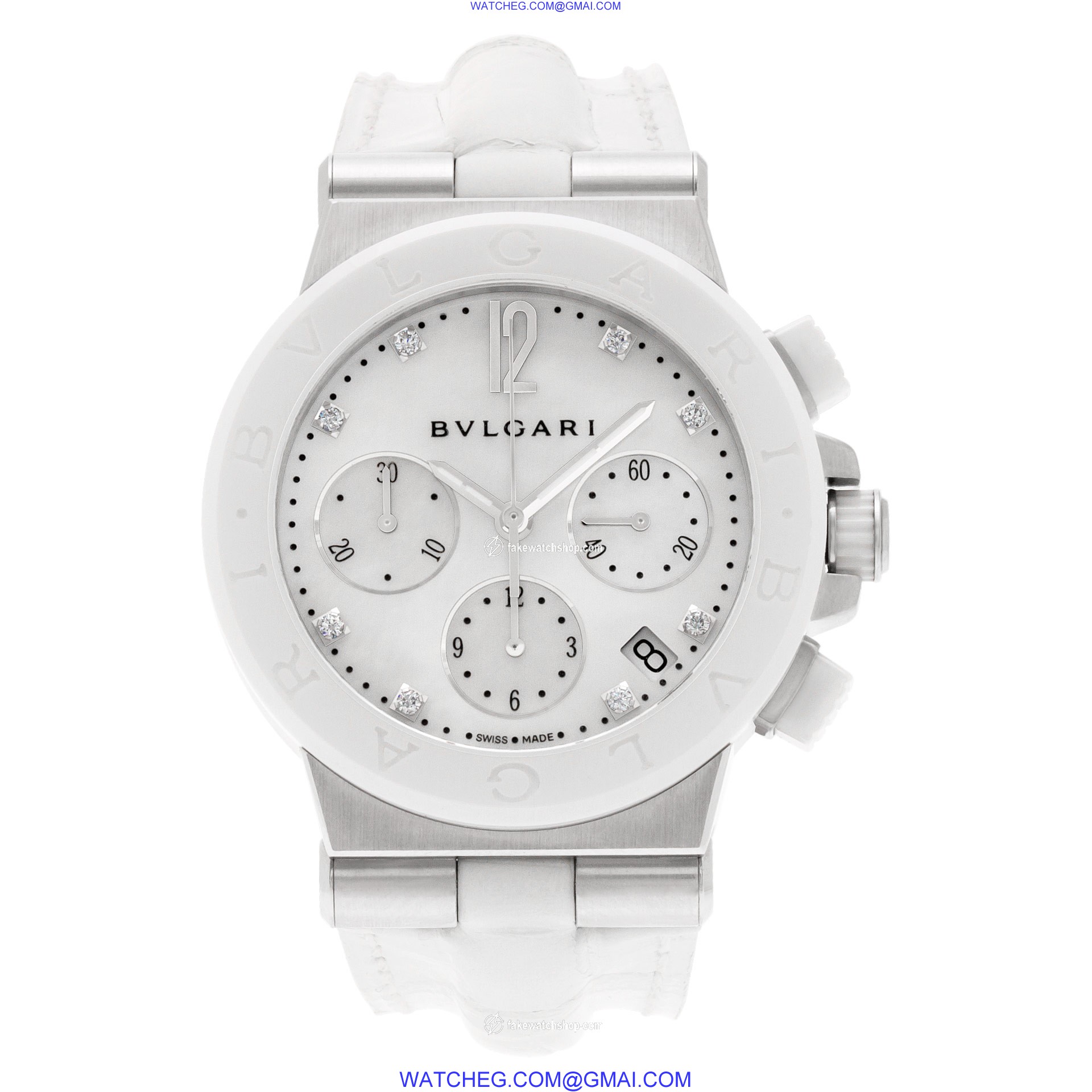 Bvlgari DG 37 SC CH Diagono Quartz Female Stainless Steel 2