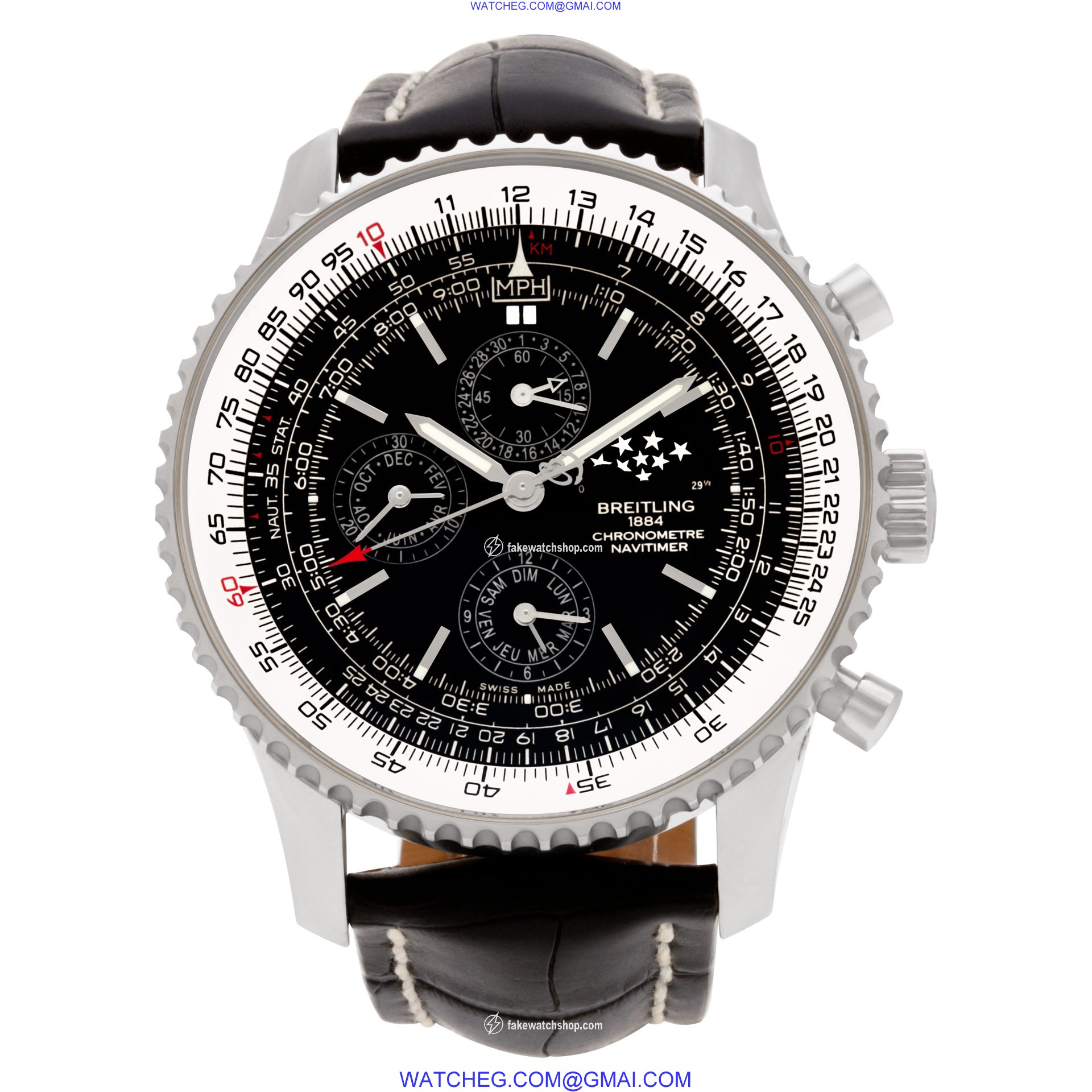 Breitling A19380 Navitimer Automatic Male Stainless Steel 2