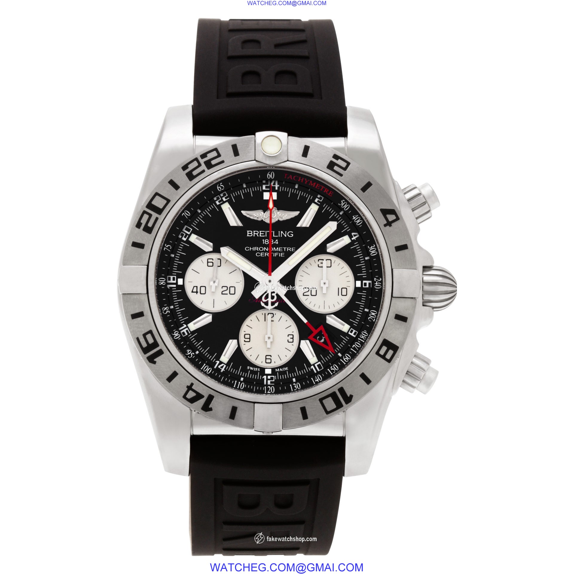 Breitling AB0420B9/BB56-152S Chronomat 44 GMT Automatic Male Stainless Steel 2