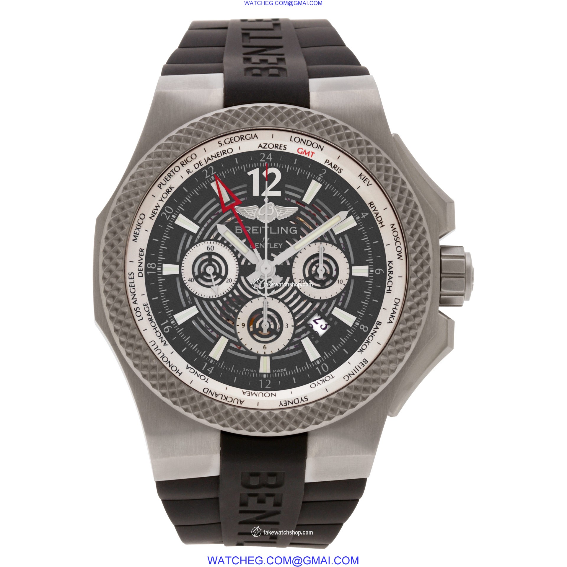 Breitling EB043210/BD23-222S Bentley GMT Automatic Male Titanium 2