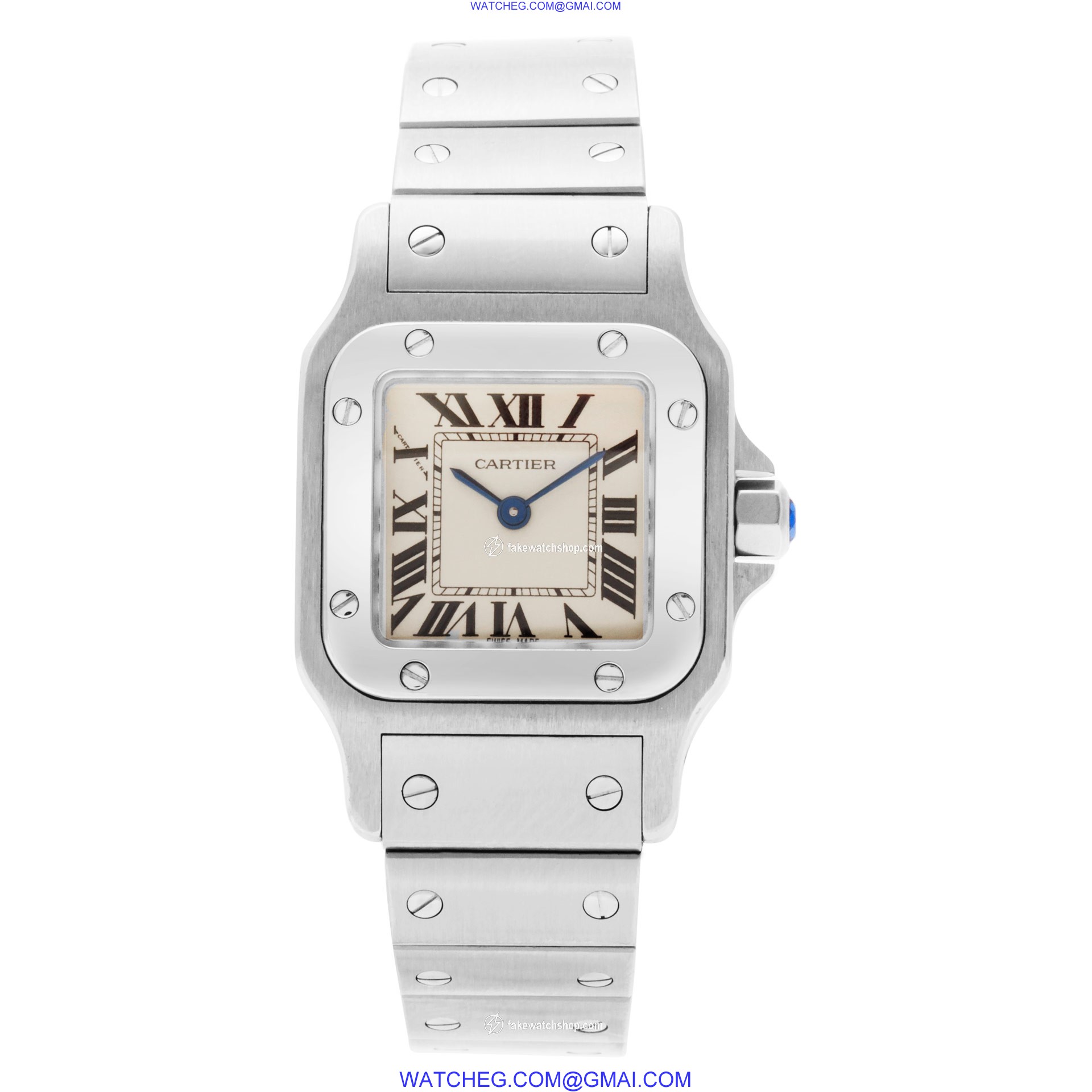 Cartier W20056D6 Santos Quartz Female Stainless Steel 2