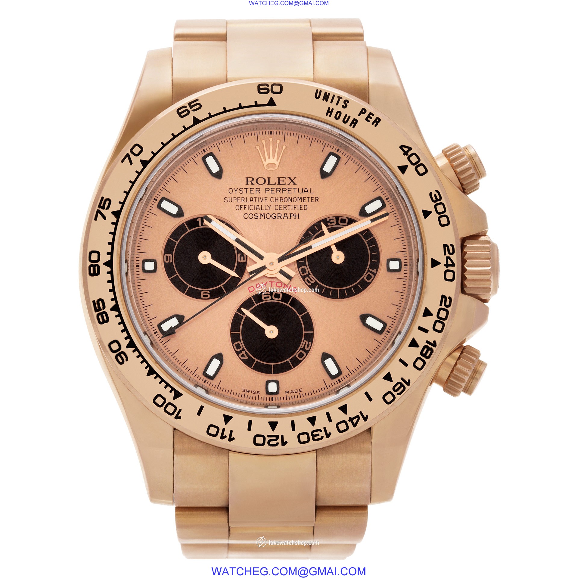 Rolex 116505 Daytona Automatic Unisex 18k Pink Gold 2