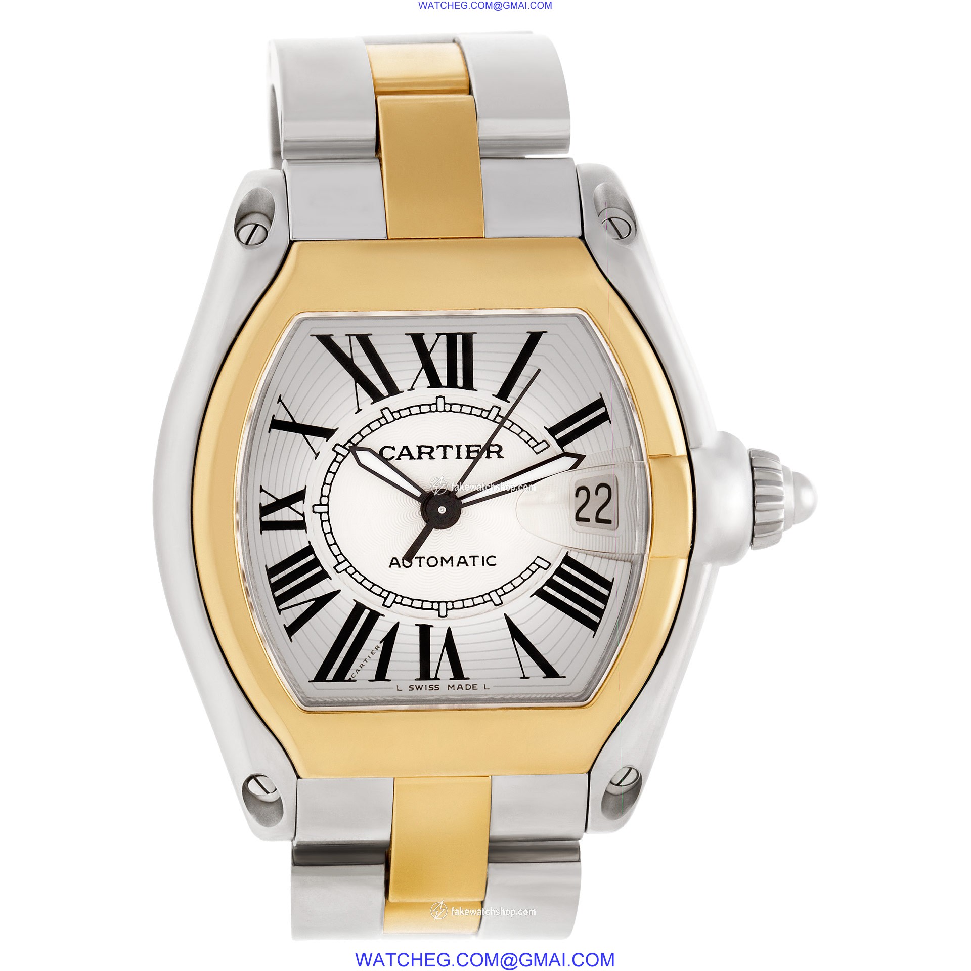 Cartier W62031Y4 Roadster Automatic Unisex Stainless Steel 2