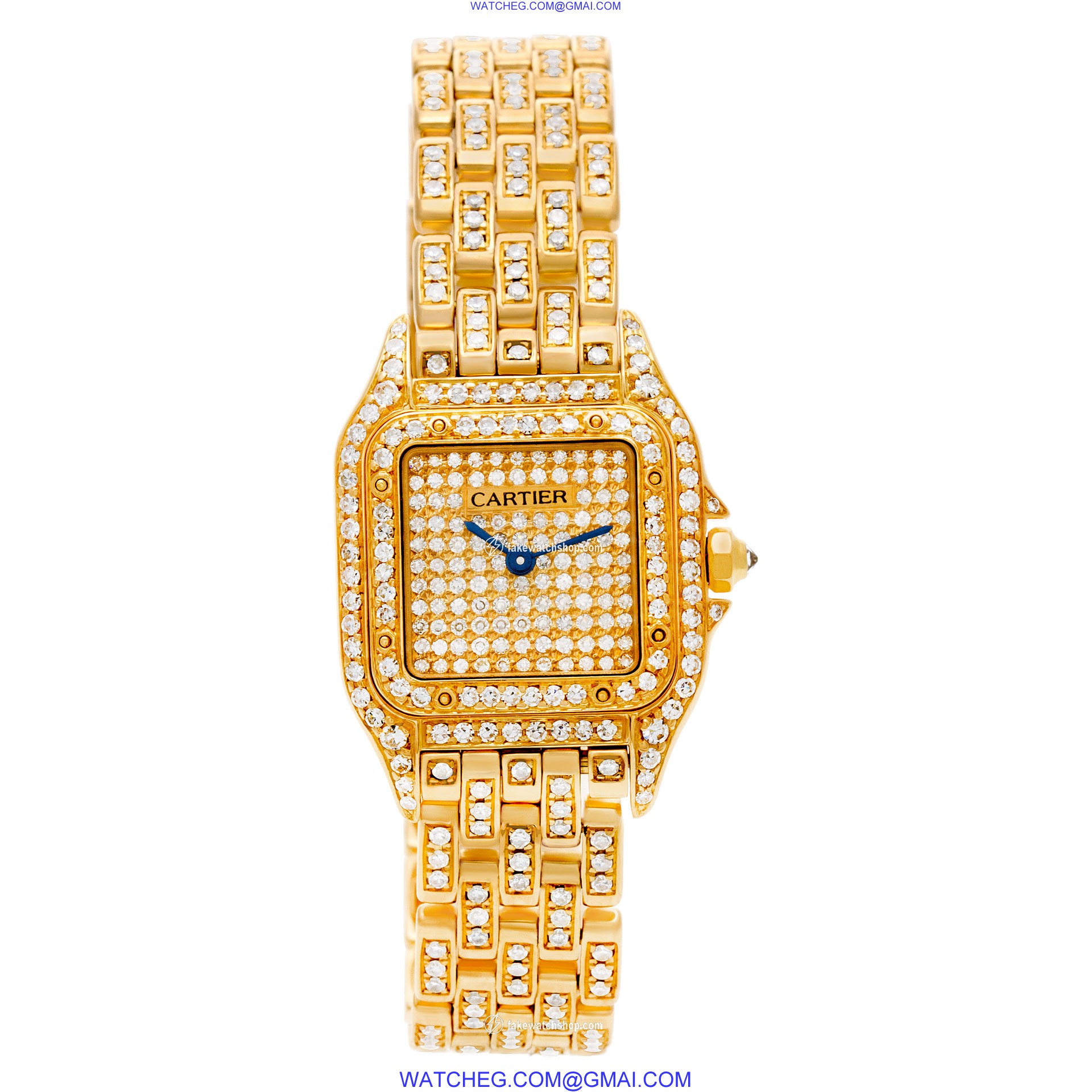 Cartier cwa999999 Panthere Quartz Female 18k yellow gold 2