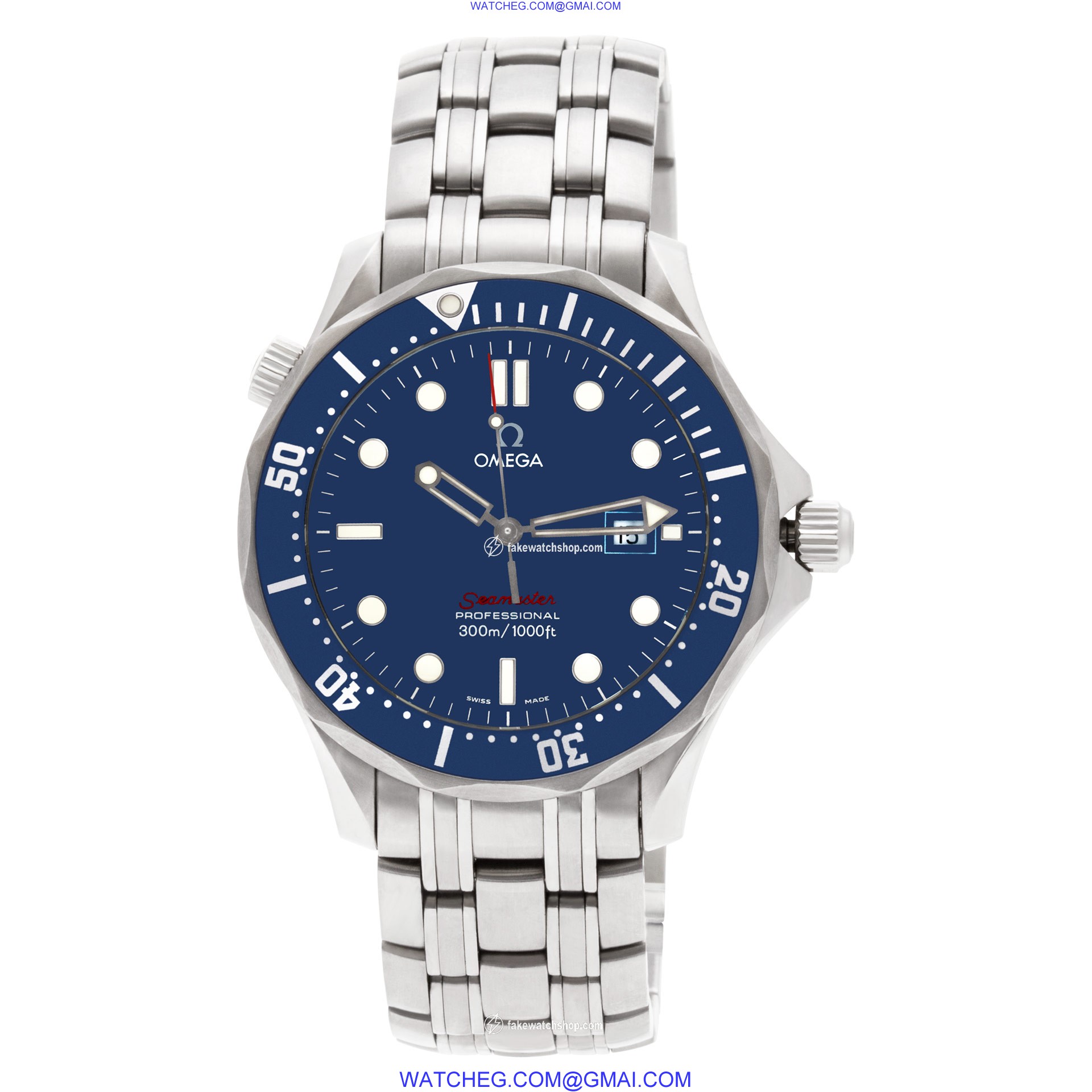 Omega 22218000 Seamaster Quartz Male Stainless Steel 2